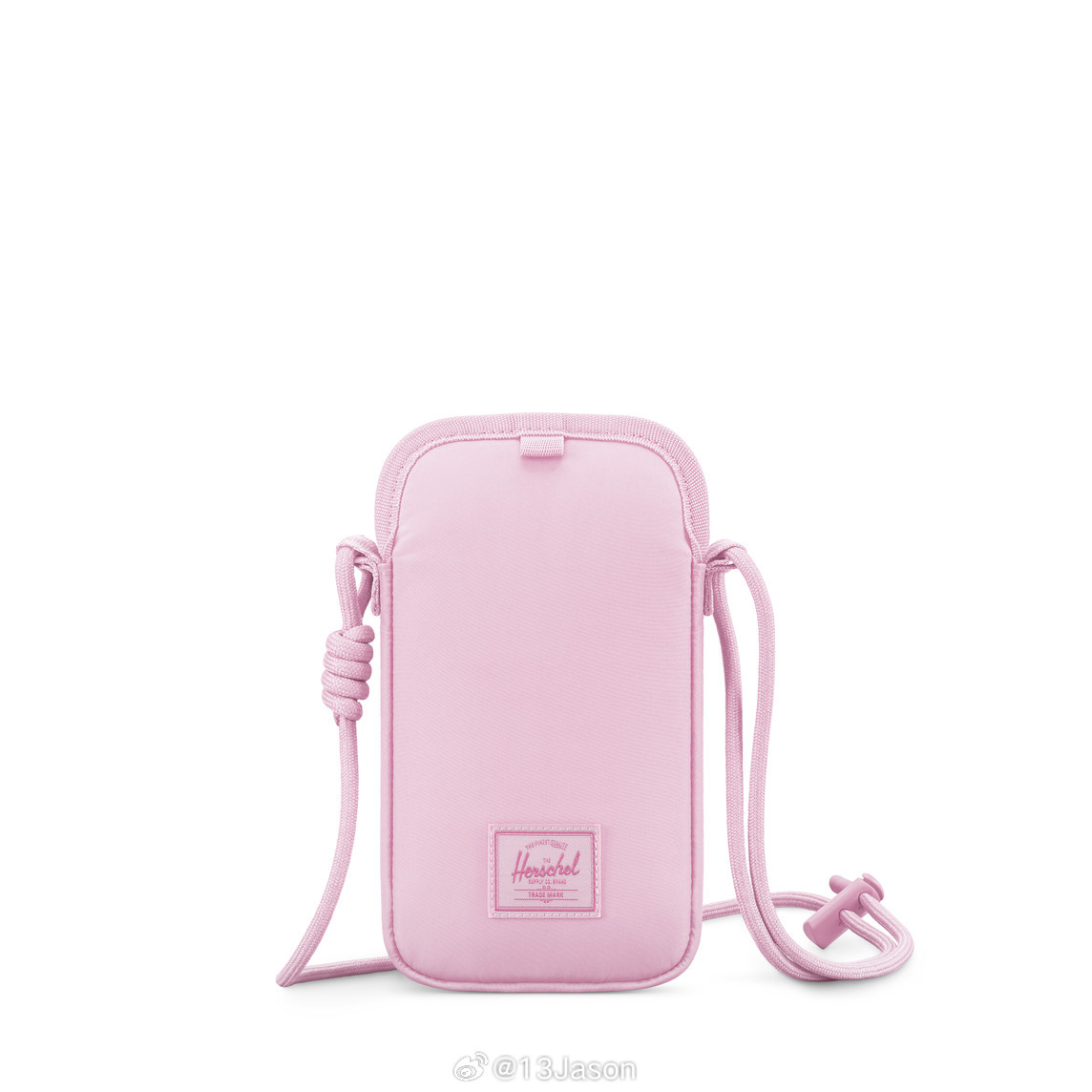 iPhone斜挎包 居然是 Herschel 的斜挎包，黑色和粉色两个颜色。按照