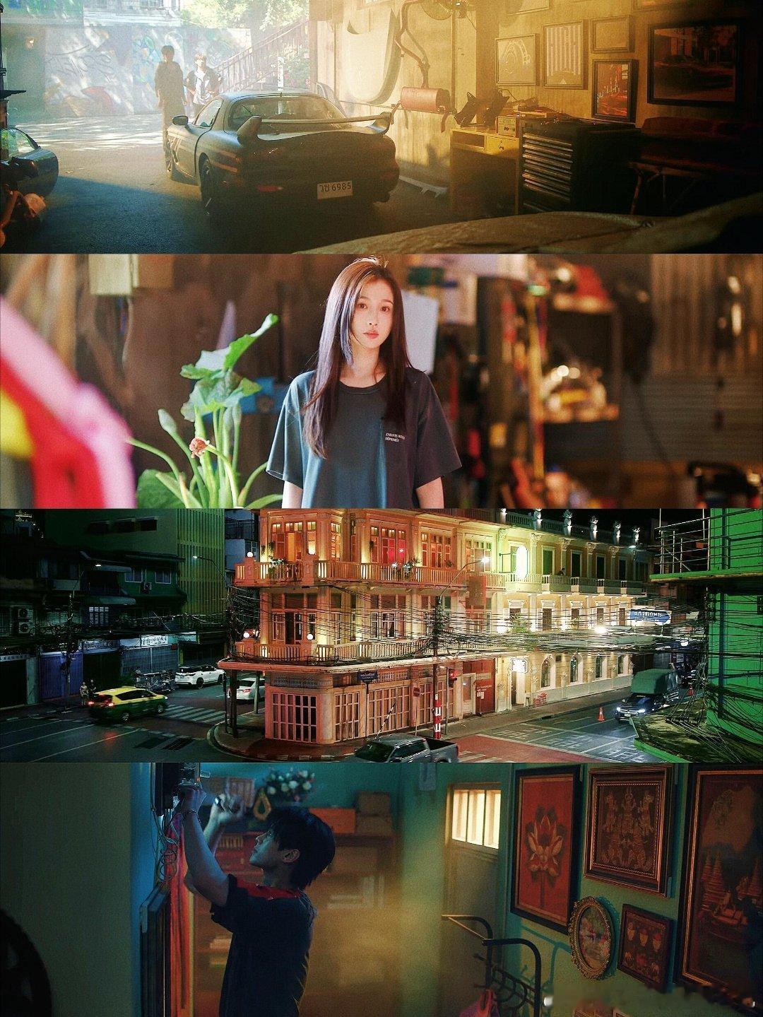 双轨 美术组炫技之作姜暮家的暖黄光影温馨到想住进去，夜晚霓虹又炫到不行，街头暗巷