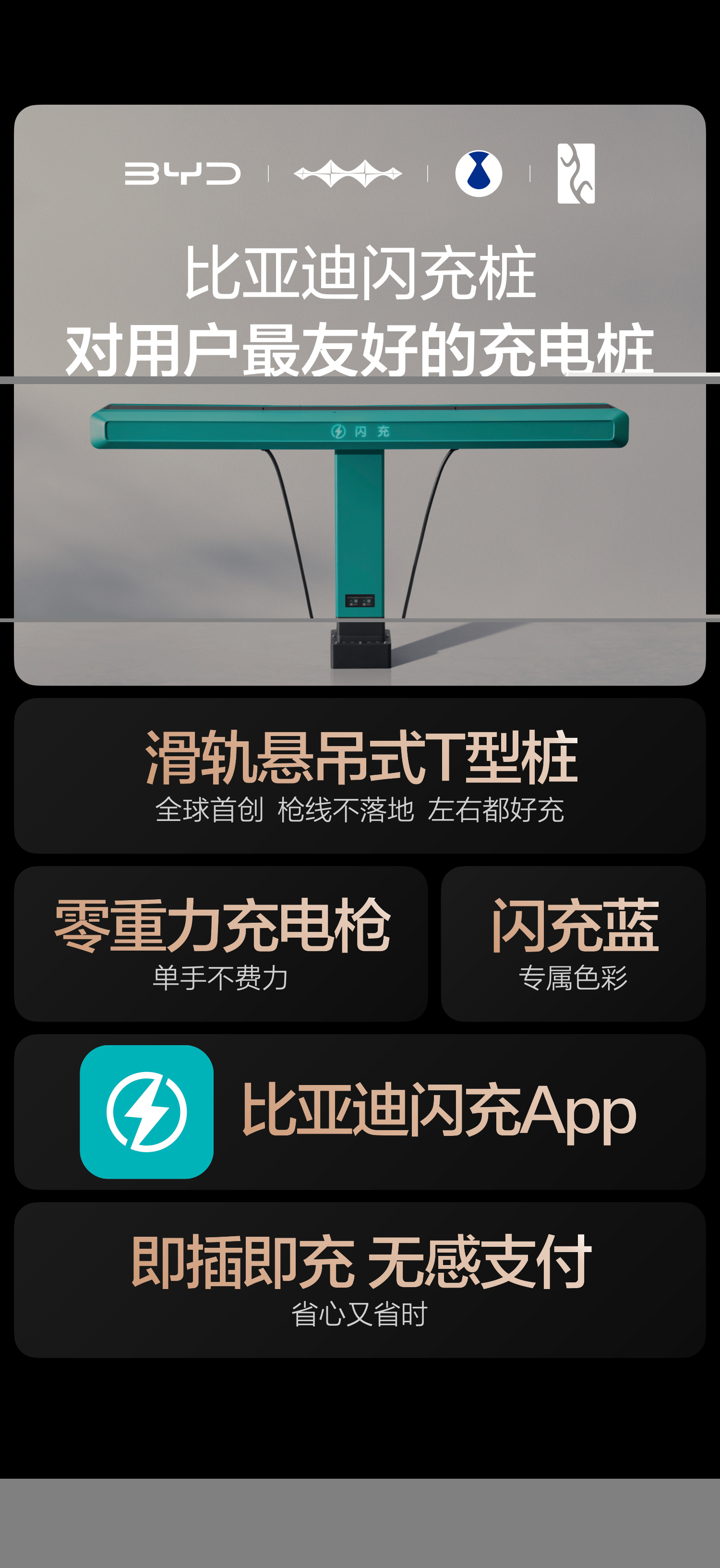 看完比亚迪的发布会，说实话有点被震撼到，免费充一年不说，速度快也不说，建站速度是