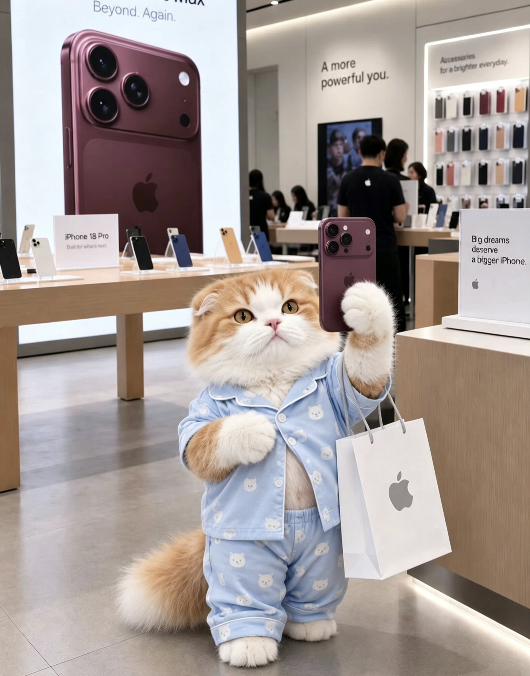 没抢到，我的iPhone 18 Pro 原来被你小子抢到了！[泪奔]注意：这可能