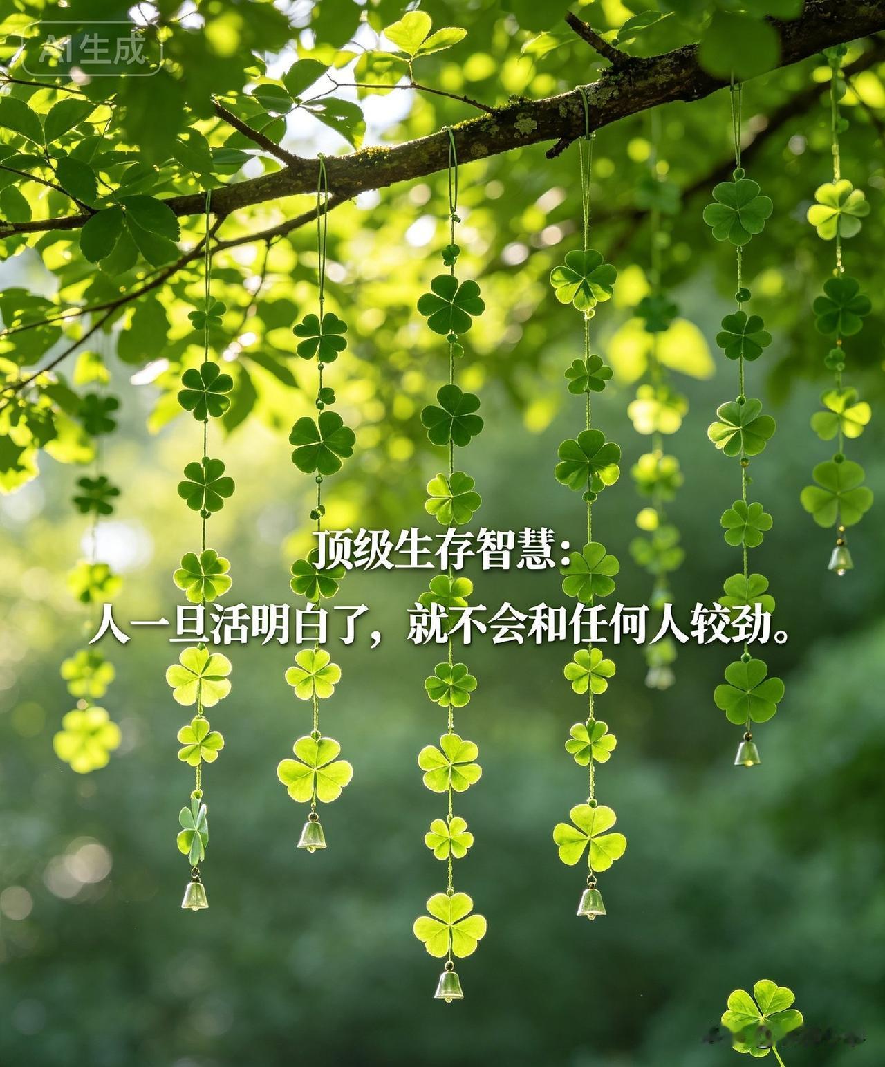 顶级生存智慧：人一旦活明白了，就不会和任何人较劲。

我们都有过那样的时刻——和