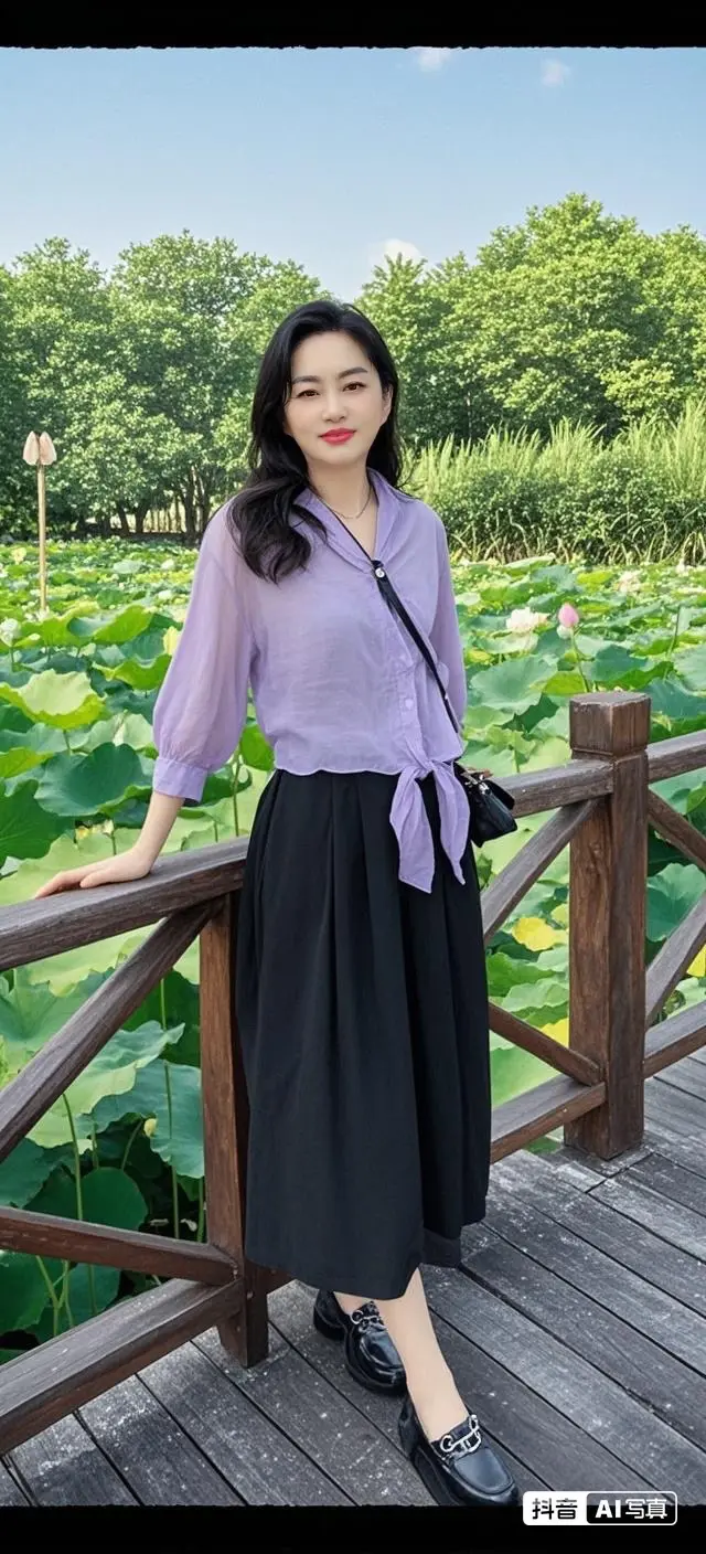 穿搭 紫色防晒衣 夏天必备神器