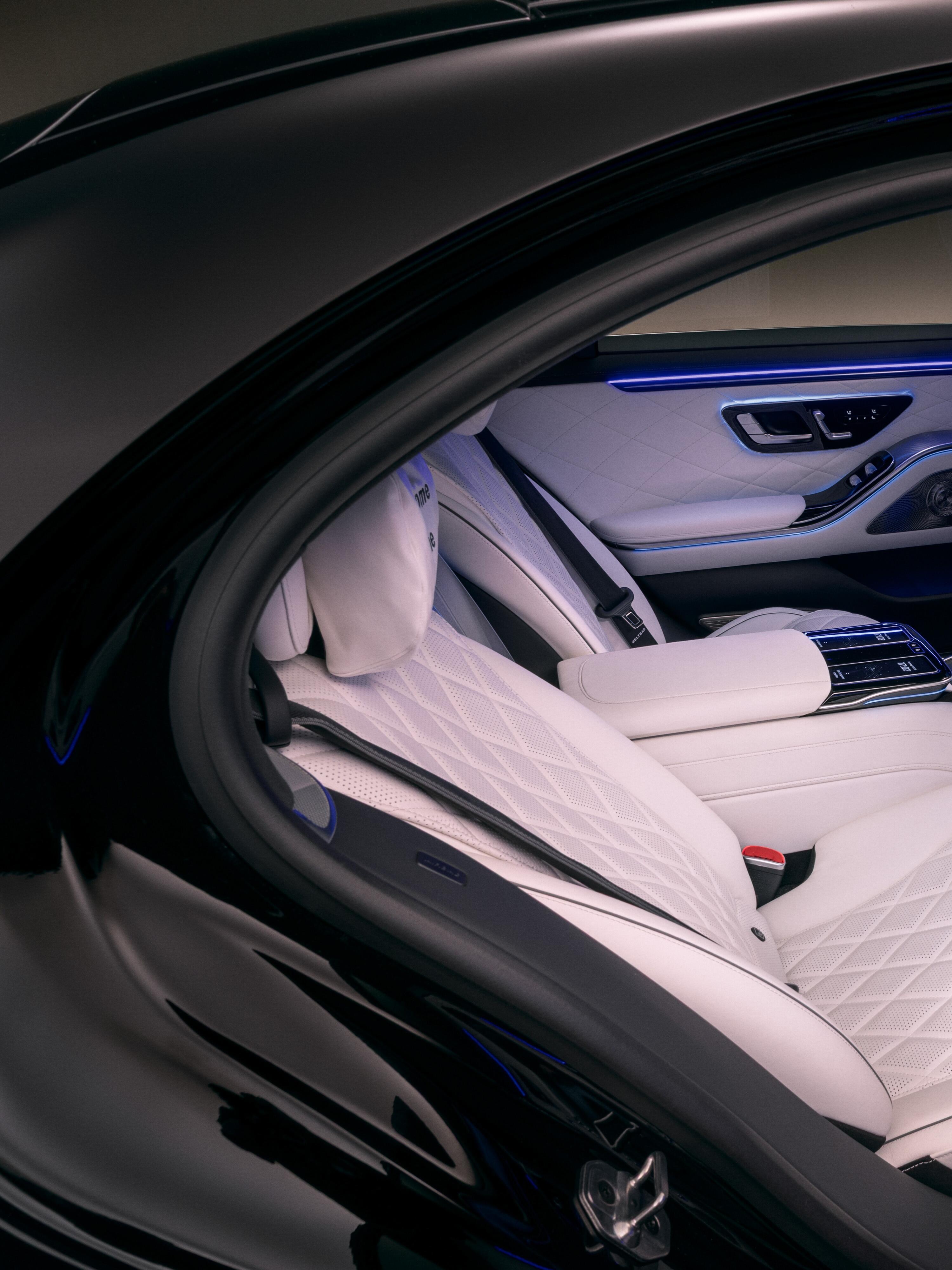 一组新奔驰S级的内饰细节图大家感受一下新车汽车设计奔驰S级奔驰140年