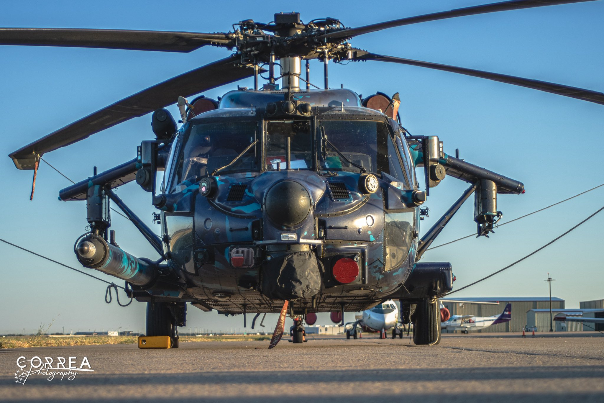 第160特种作战航空团的MH-60“Blue Camo” ​​​