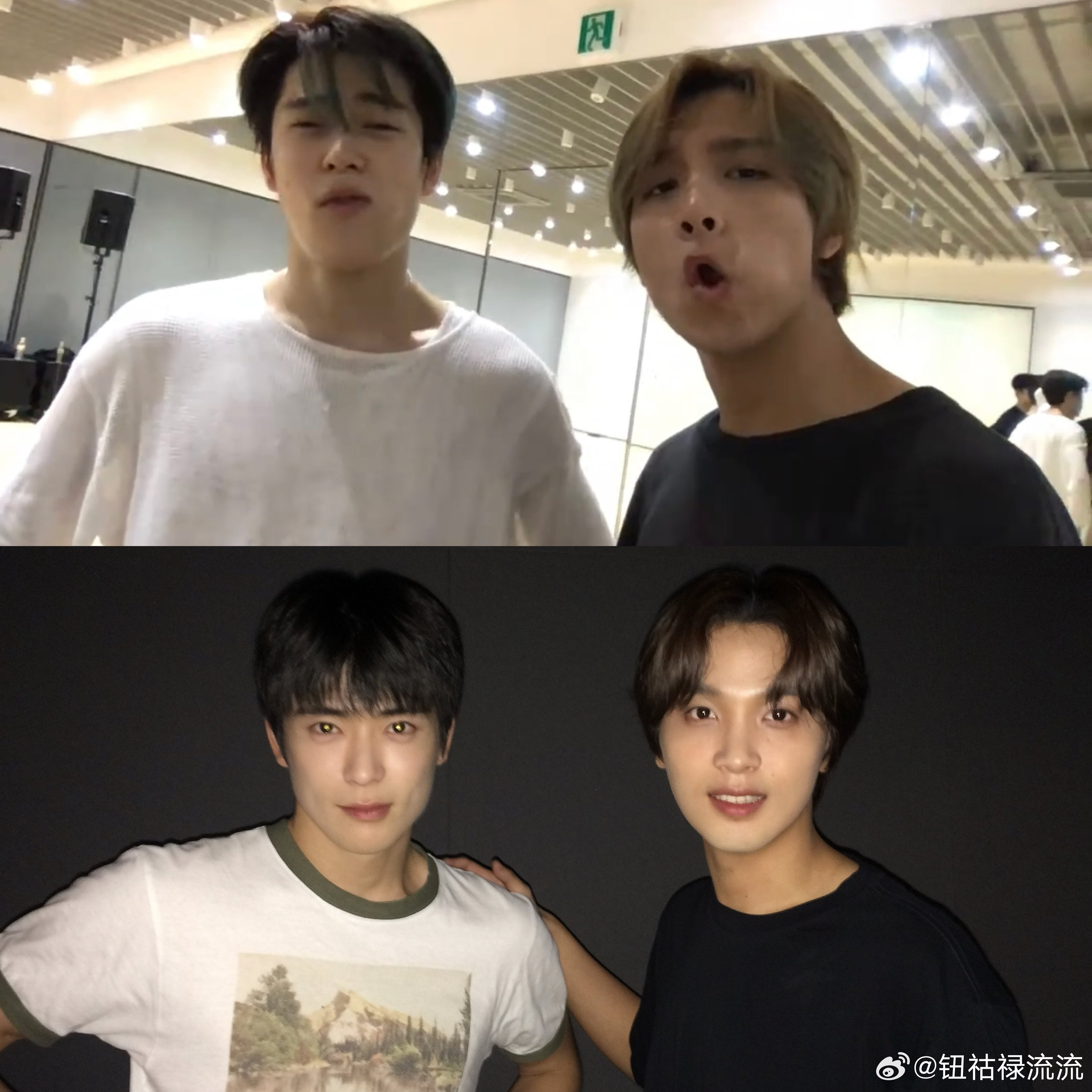 推热转：2020年的郑在玹&李楷灿VS 2026年的郑在玹&李楷灿，甚至连衣服颜