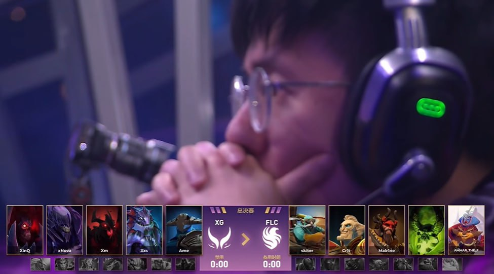 XG对战Falcons第三局BP如下！XG冲啊！ti14DOTA2[超话] ​​
