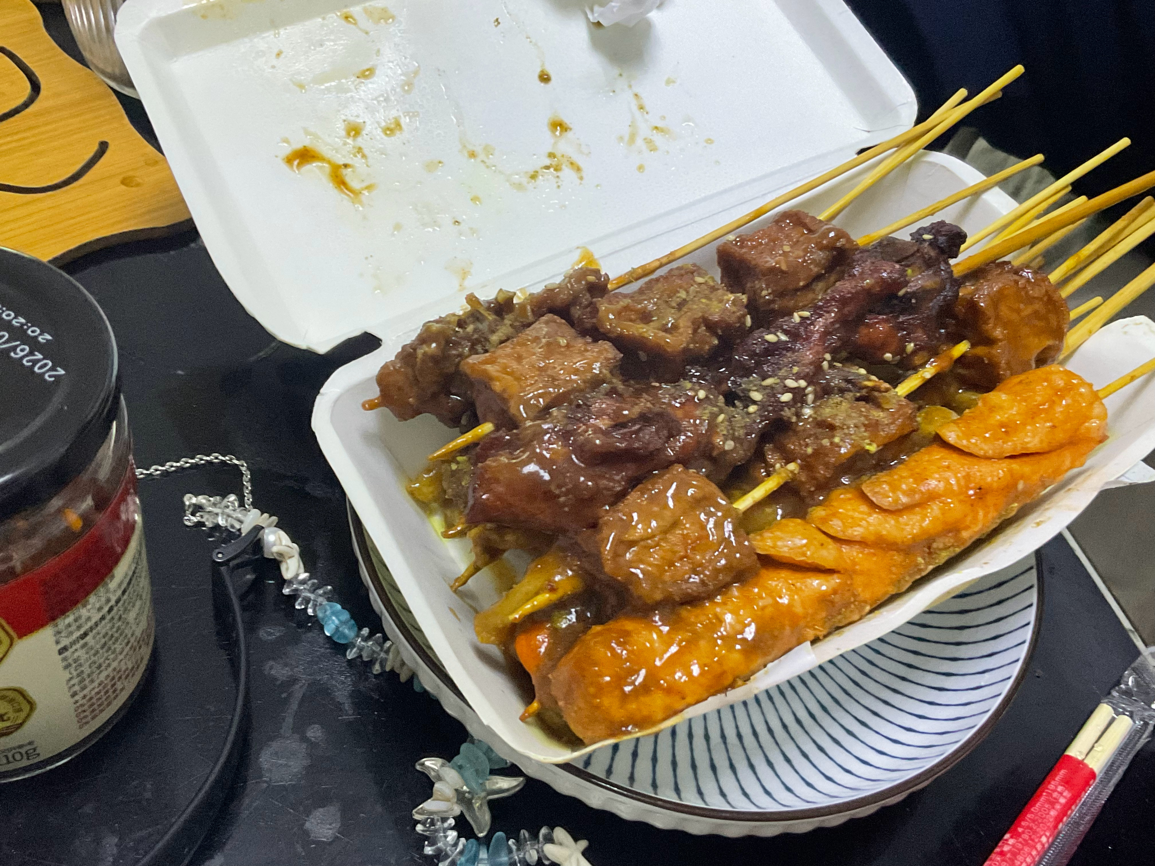 一周三次烧烤