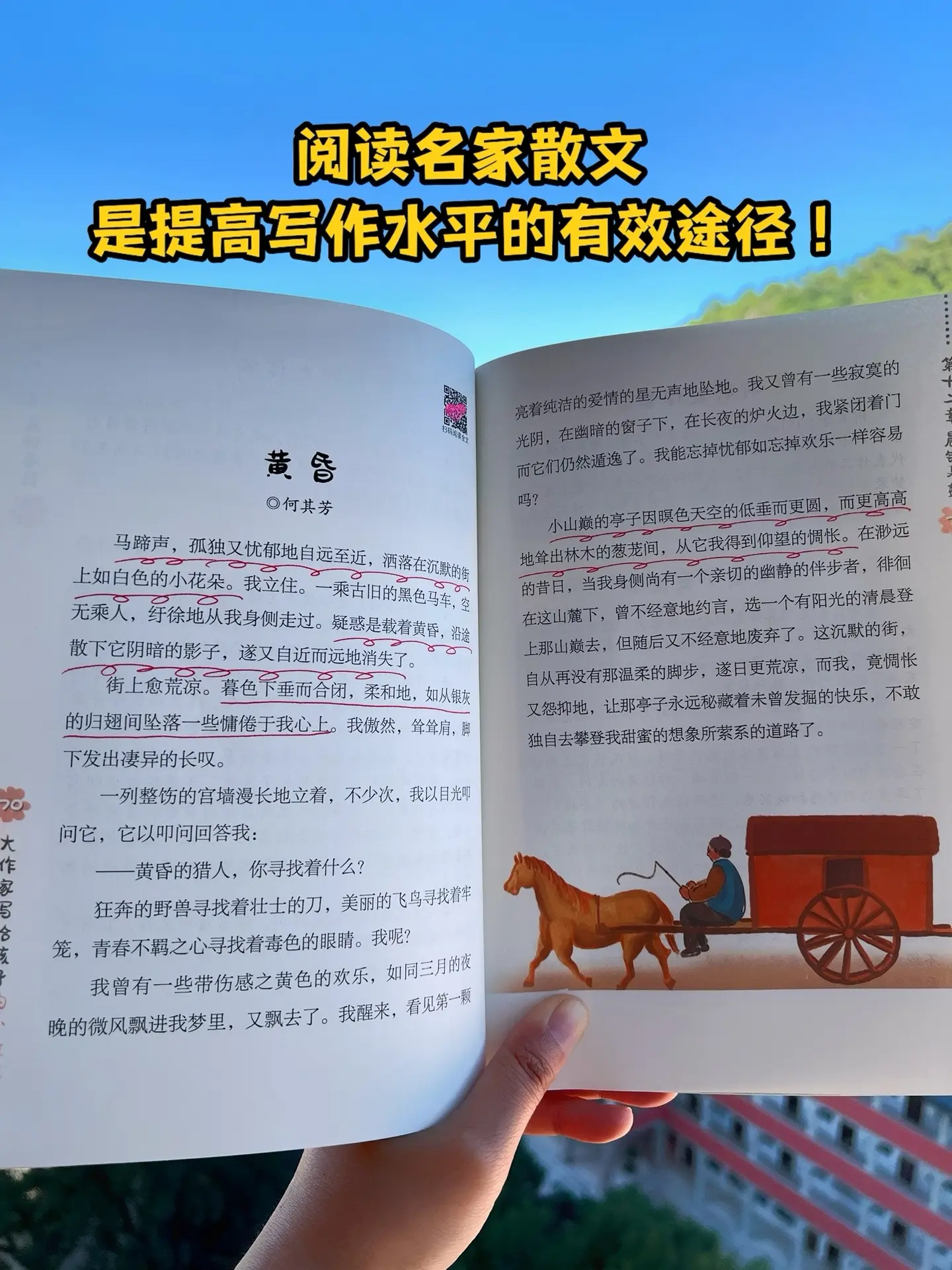 多读名家散文，品味文字之美，书中每篇佳作都是写作的灵感源泉，多读多悟多...