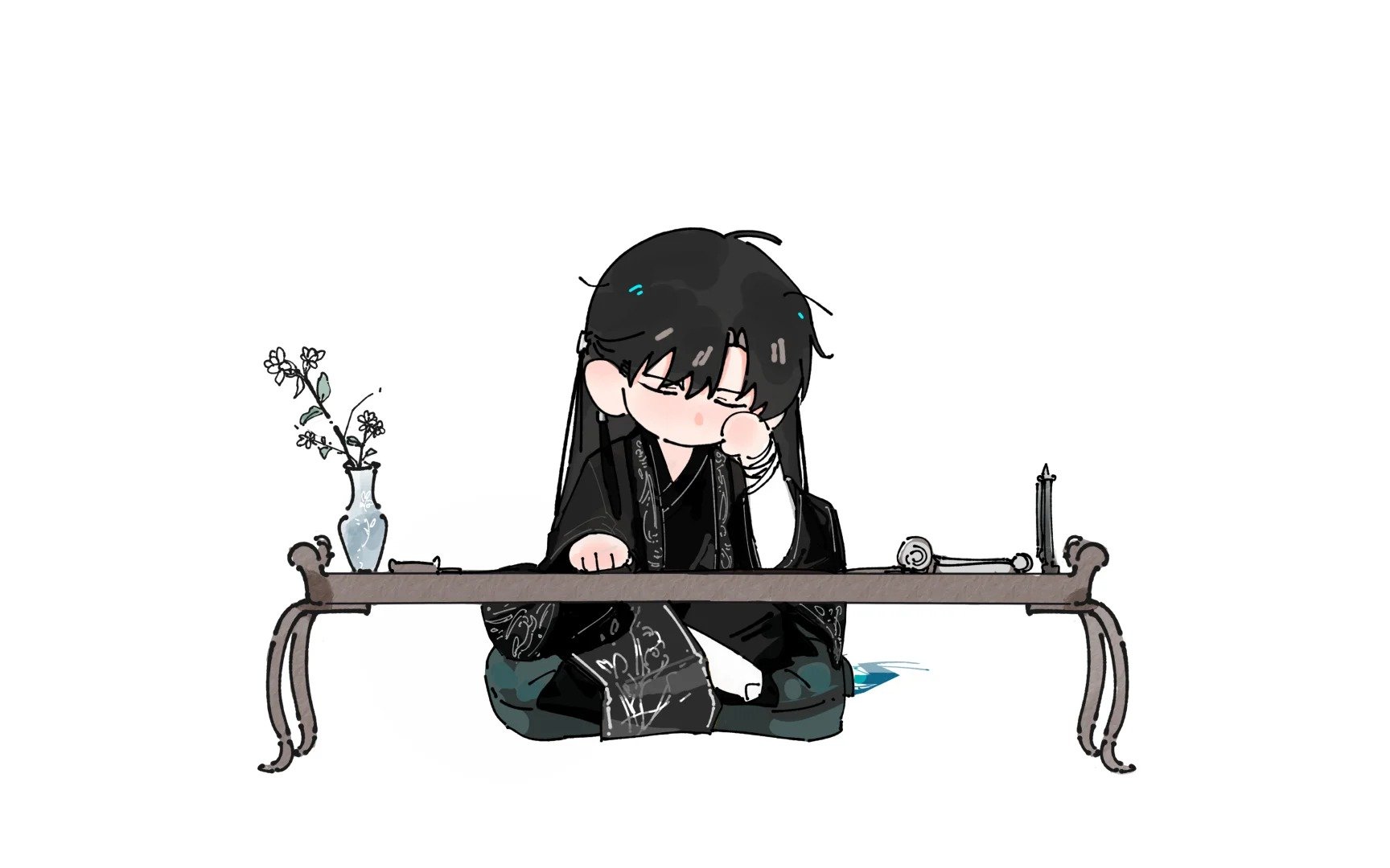 这是什么，黎大人，路过亲一口[哇]#恋与深空# #‍黎深# ​​​