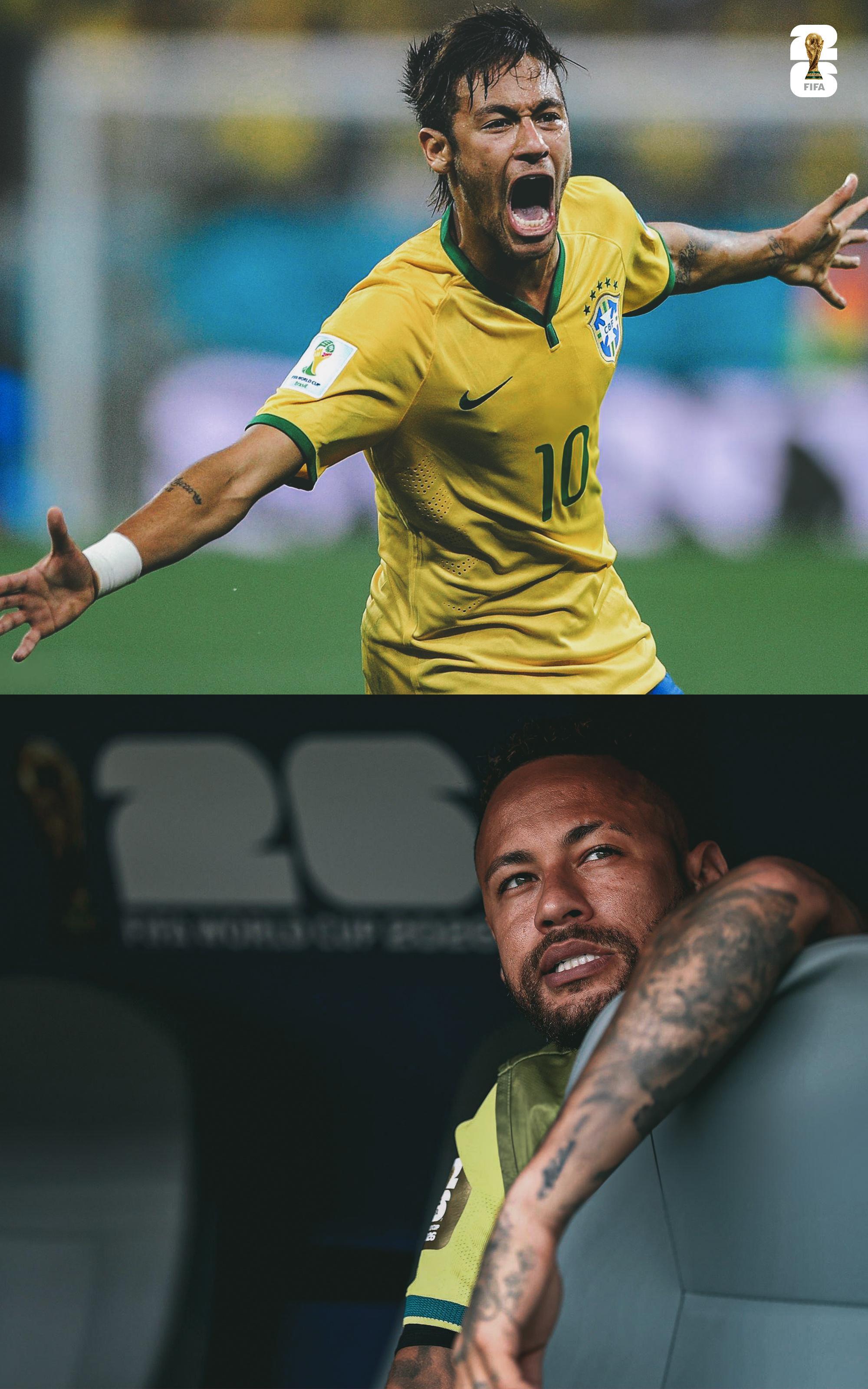 12年了。🇧🇷世界杯 内马尔哭了 内马尔从巴西国家队退役