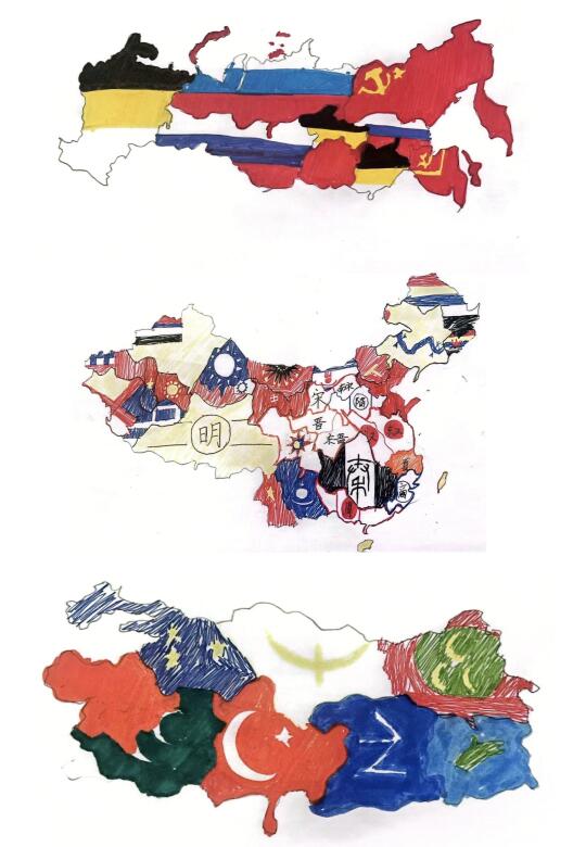 来看一个9岁娃，重新“定义”各个国家地图