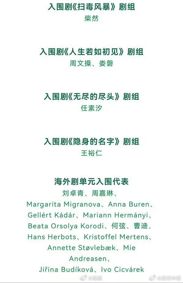 白玉兰红毯2026第31届白玉兰红毯剧组汇总！有些剧组好多人，有些剧组只有一个人