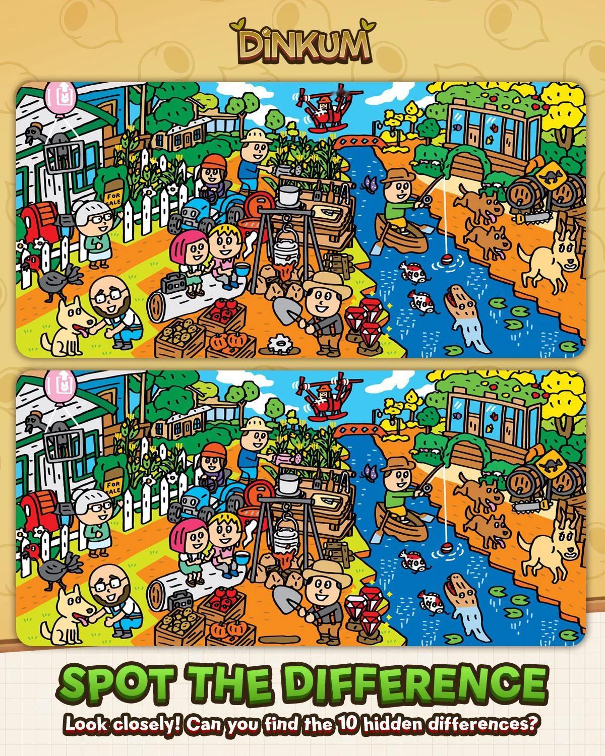 本图有10处不同