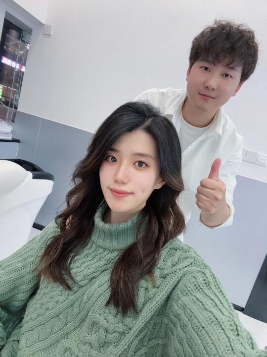 没想到我也能笑着走出理发店💈
