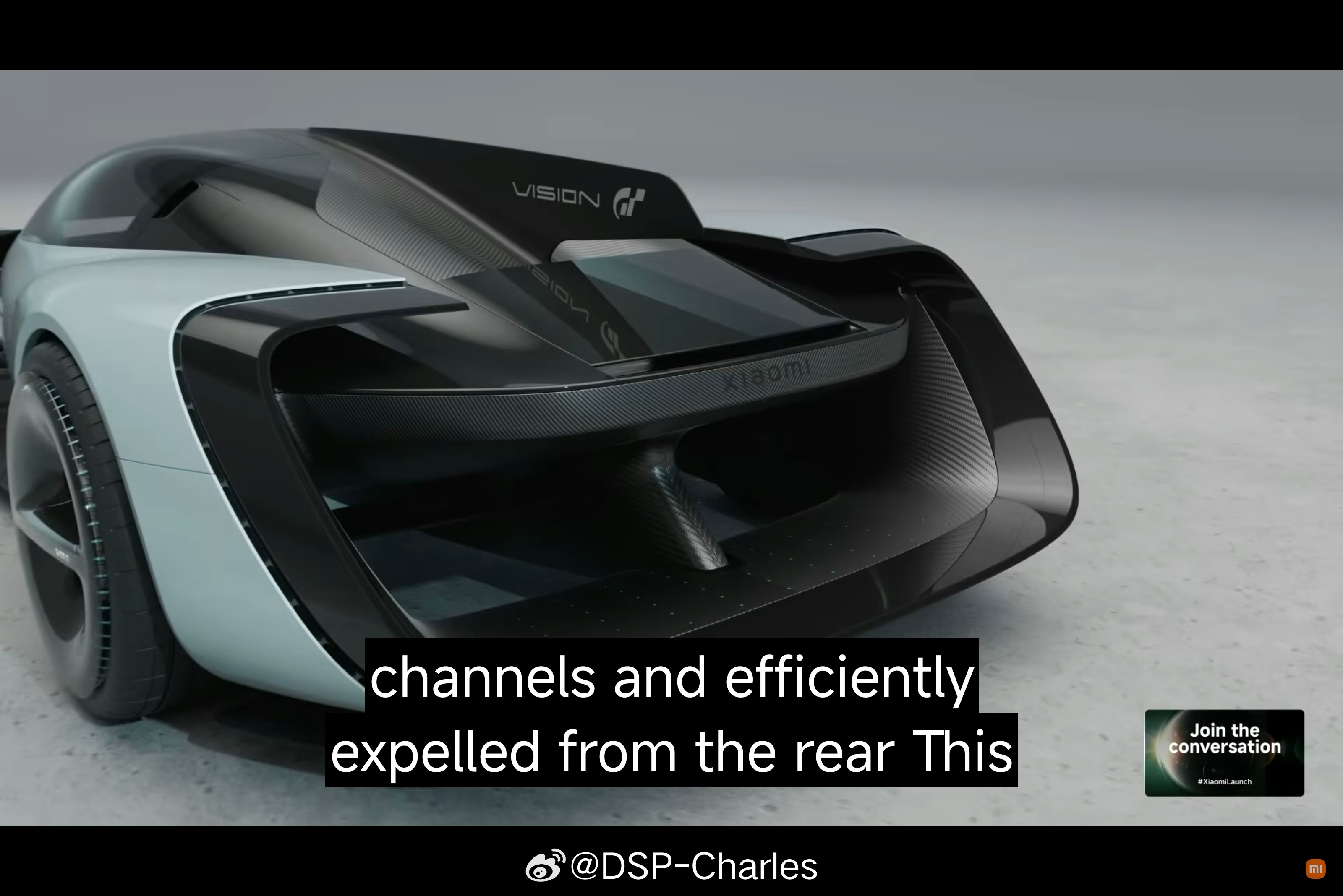 Xiaomi Vision GT 外观设计，帅炸了 小米超跑