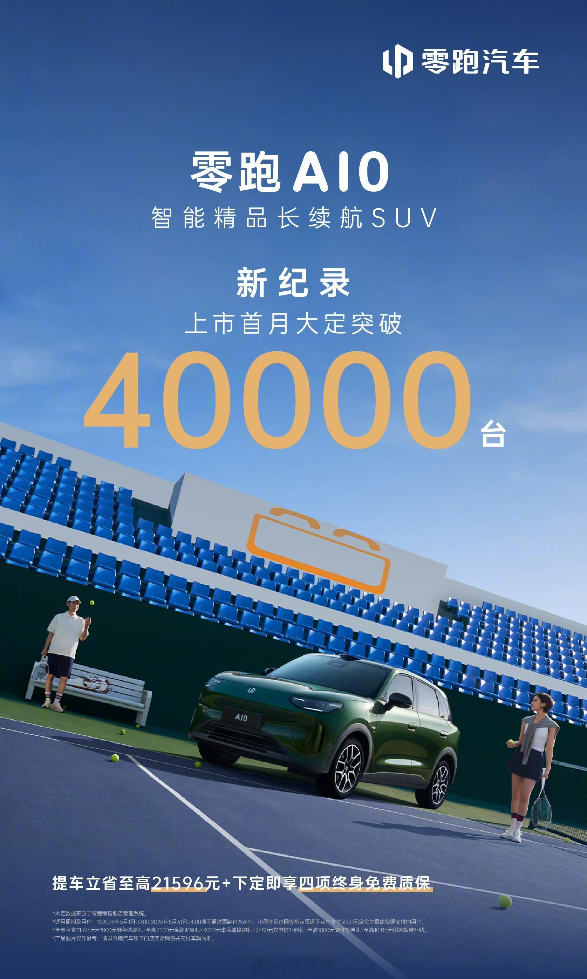 月销超7万零跑创新高 零跑4月销量直接干到7万多台，从3月的5万到7万，这增速跟