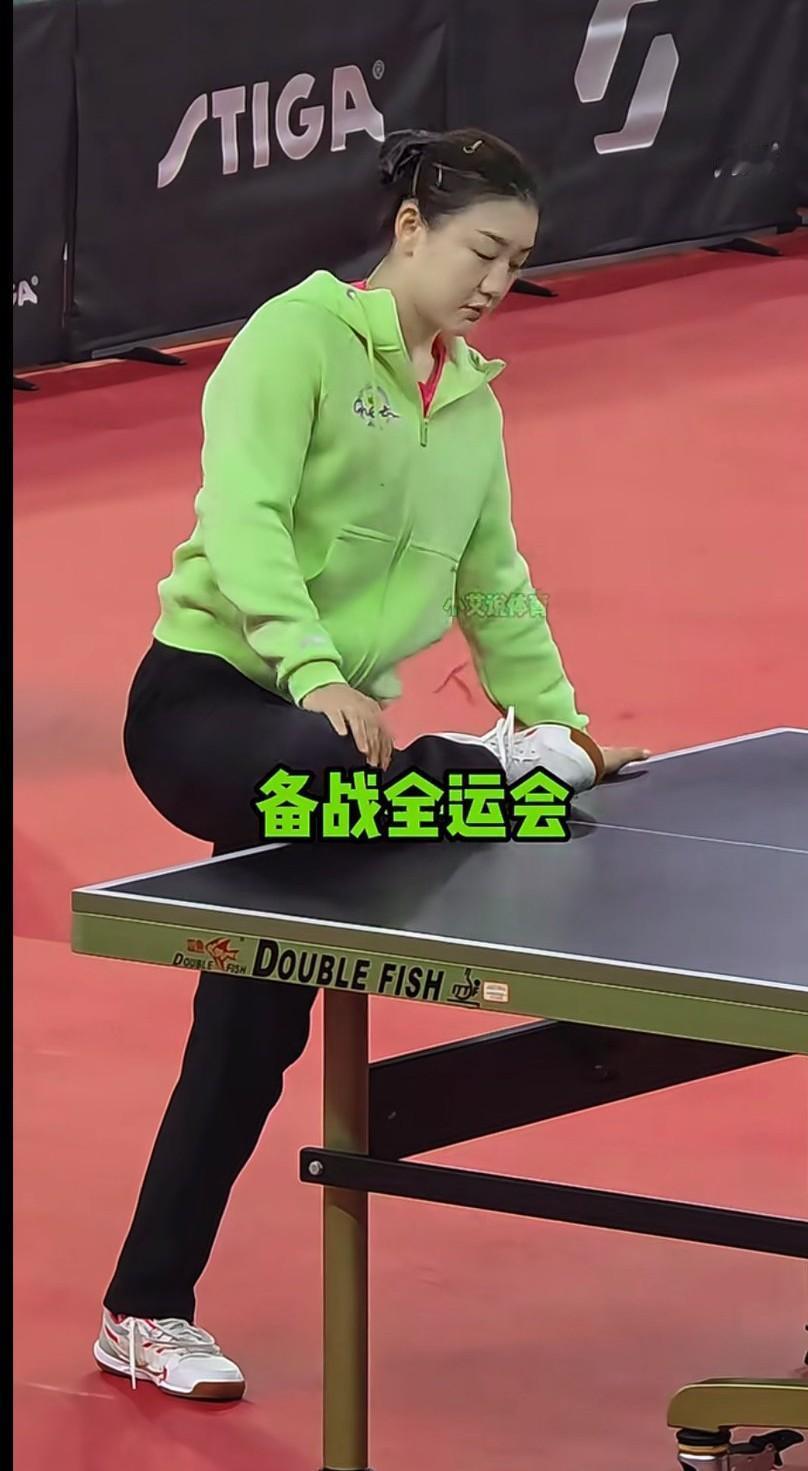 全运会女乒比赛只因陈梦王者回归，入场门票已被抢完，陈梦影响力十分巨大，我是莎粉，