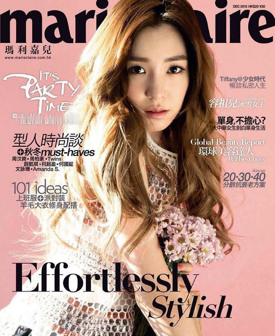 来自小伙伴分享一组Tiffany Young黄美英的个人杂志封面战绩！主流杂志已