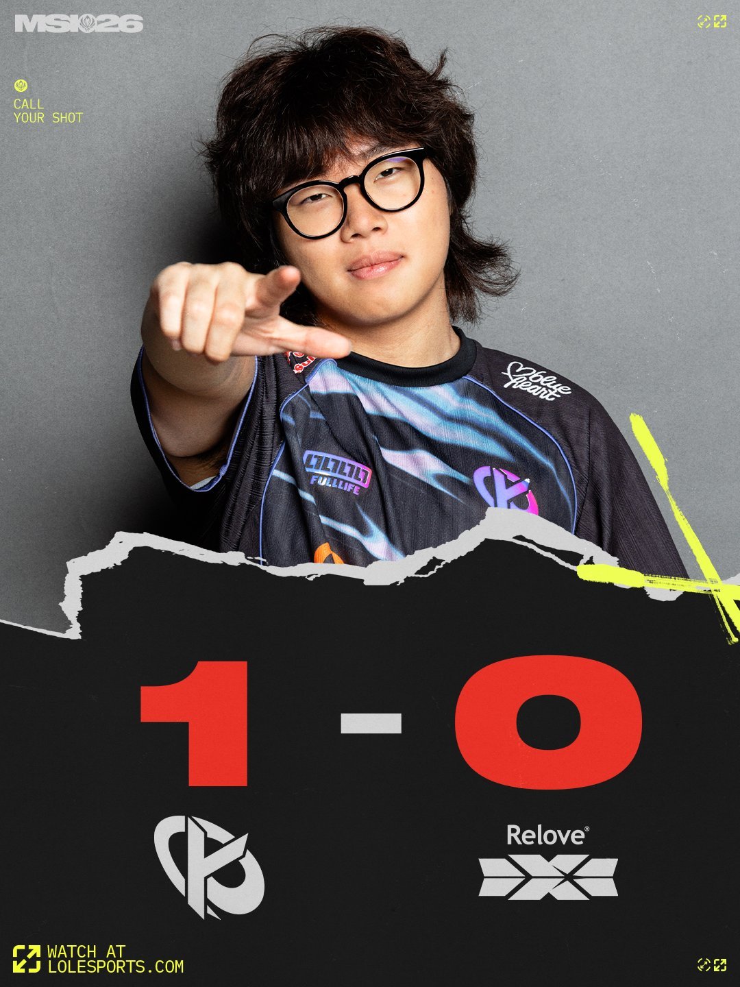 2026季中冠军赛入围赛 KC 1:0 DCGKC首局先下一城！DCG敢打是好事