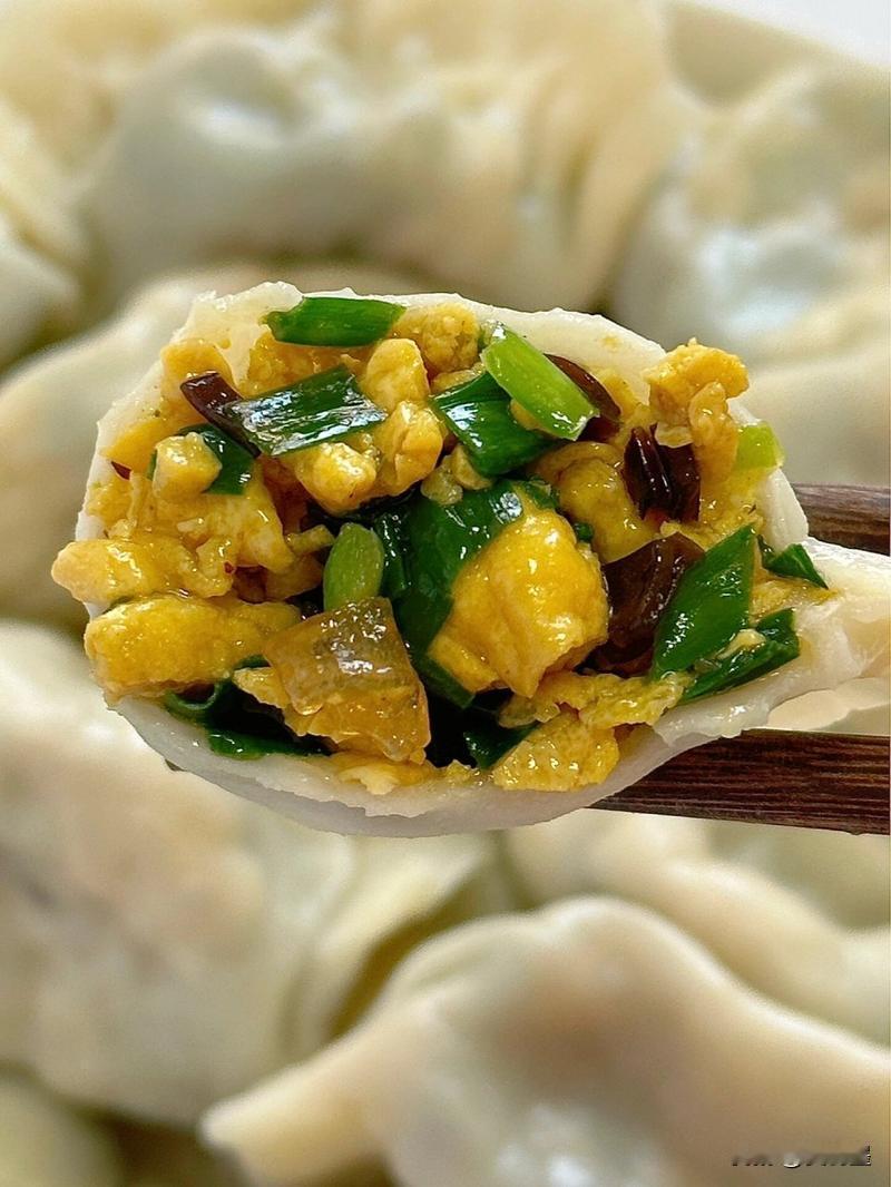 你吃过的最好吃的饺子是什么馅的? 韭菜鸡蛋馅饺子
