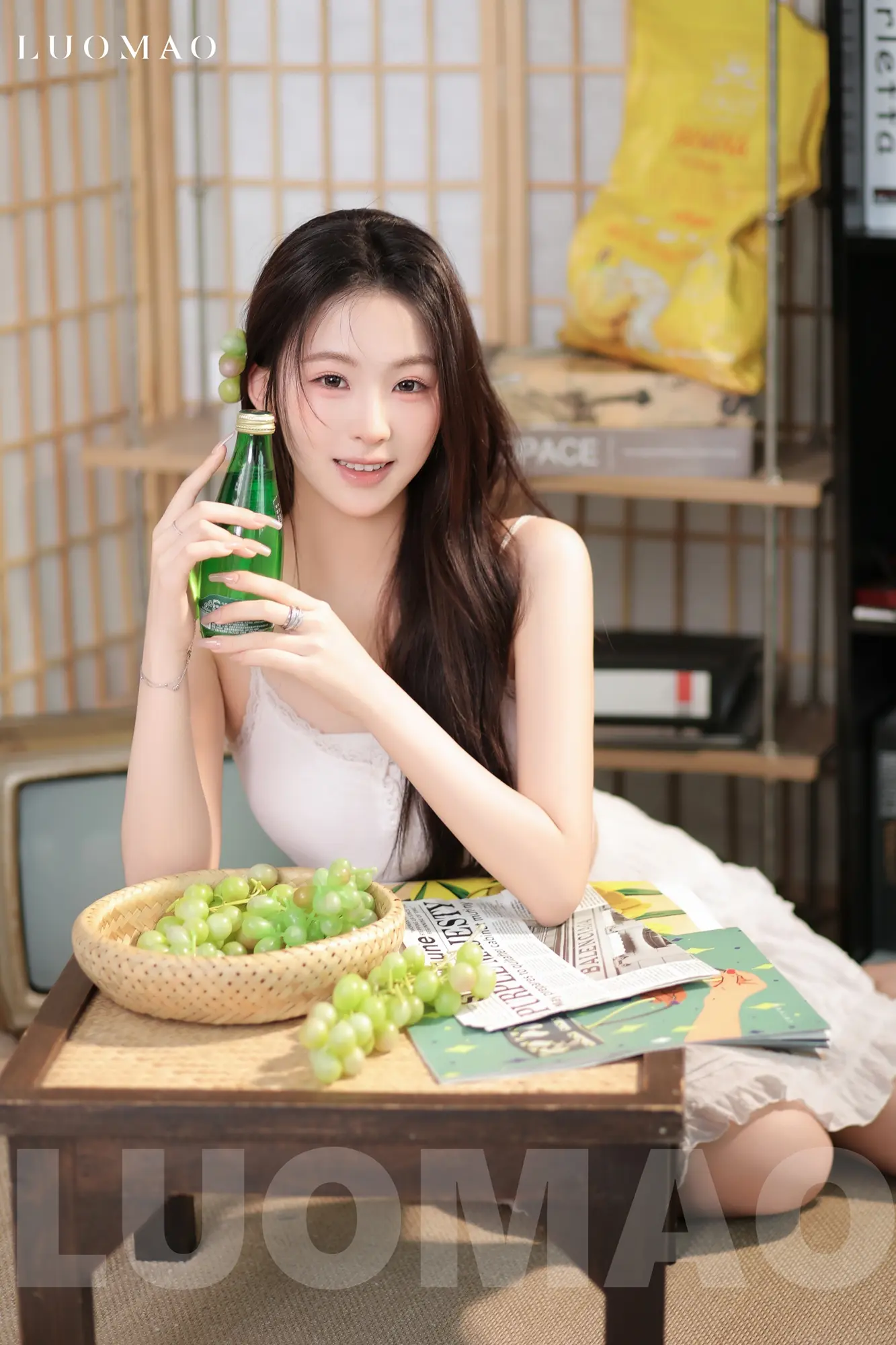 是谁还没有拍到青提味的夏日写真🍏。这个初夏和青提来一场恋爱叭🍇 日...