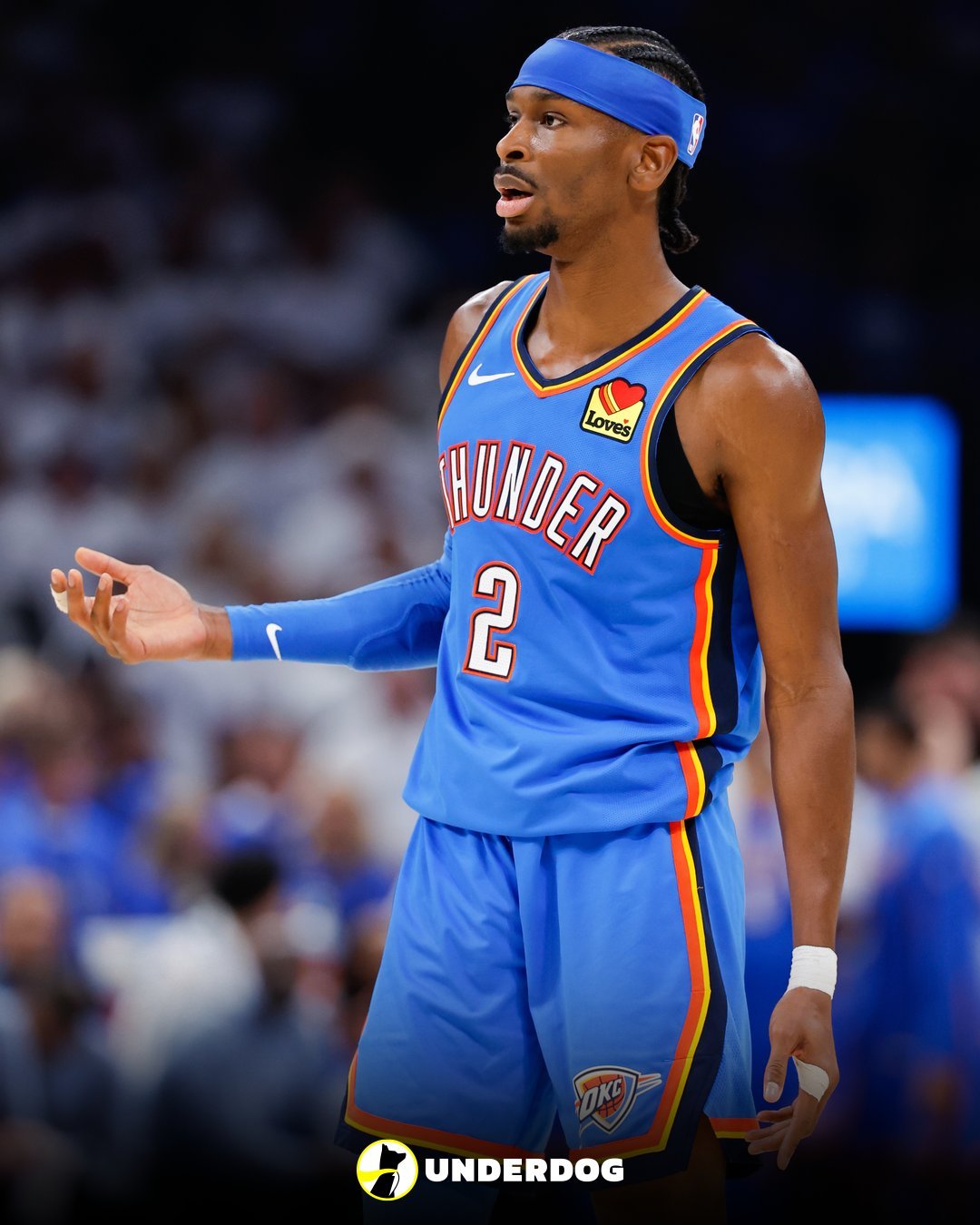 NBA 马刺vs雷霆 超话评分 吉尔杰斯-亚历山大-我的评分：32分9助攻2抢断
