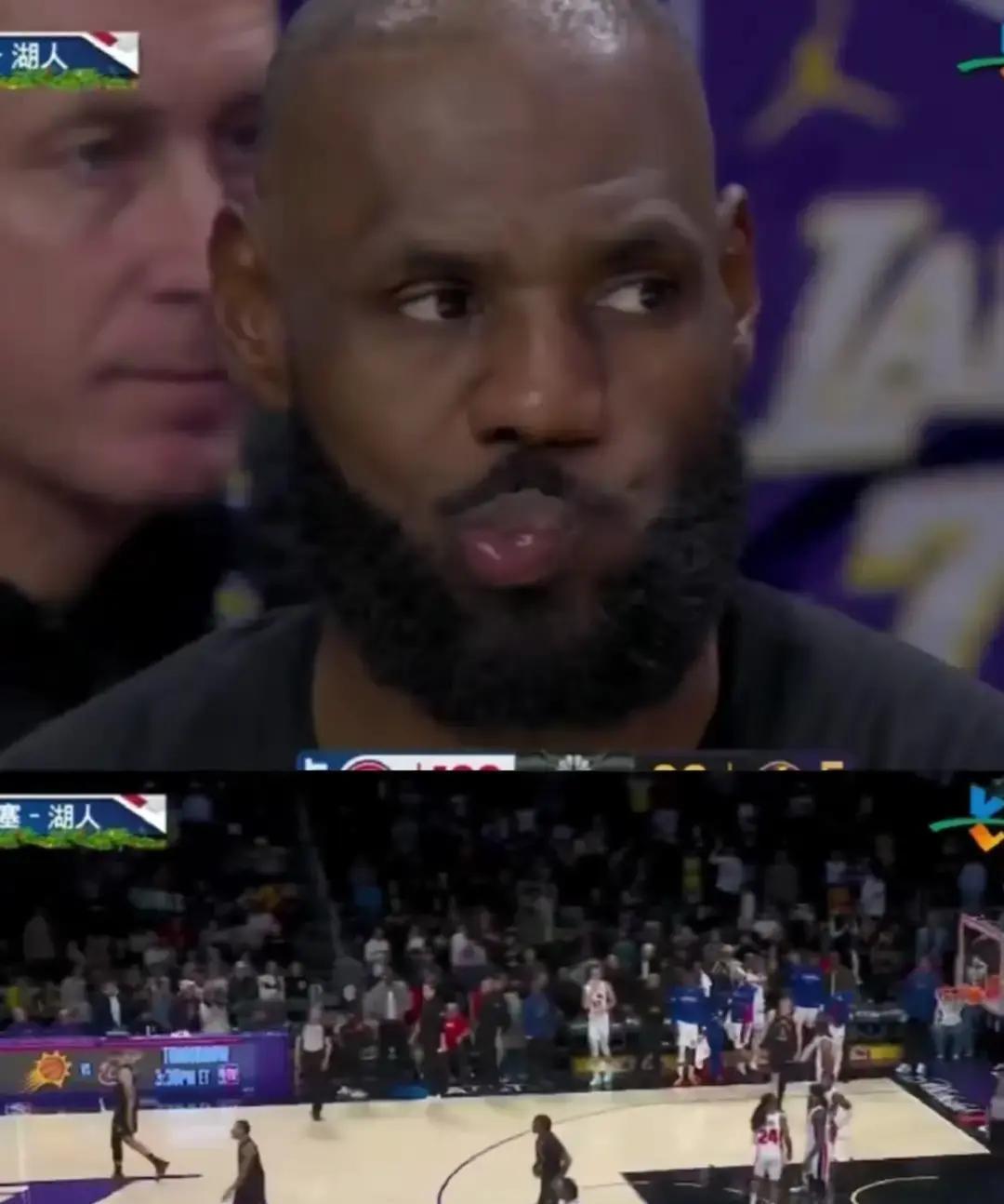 里夫斯不打，湖人直接崩了
 
106-128输活塞，比分刺眼，问题更刺眼。
 