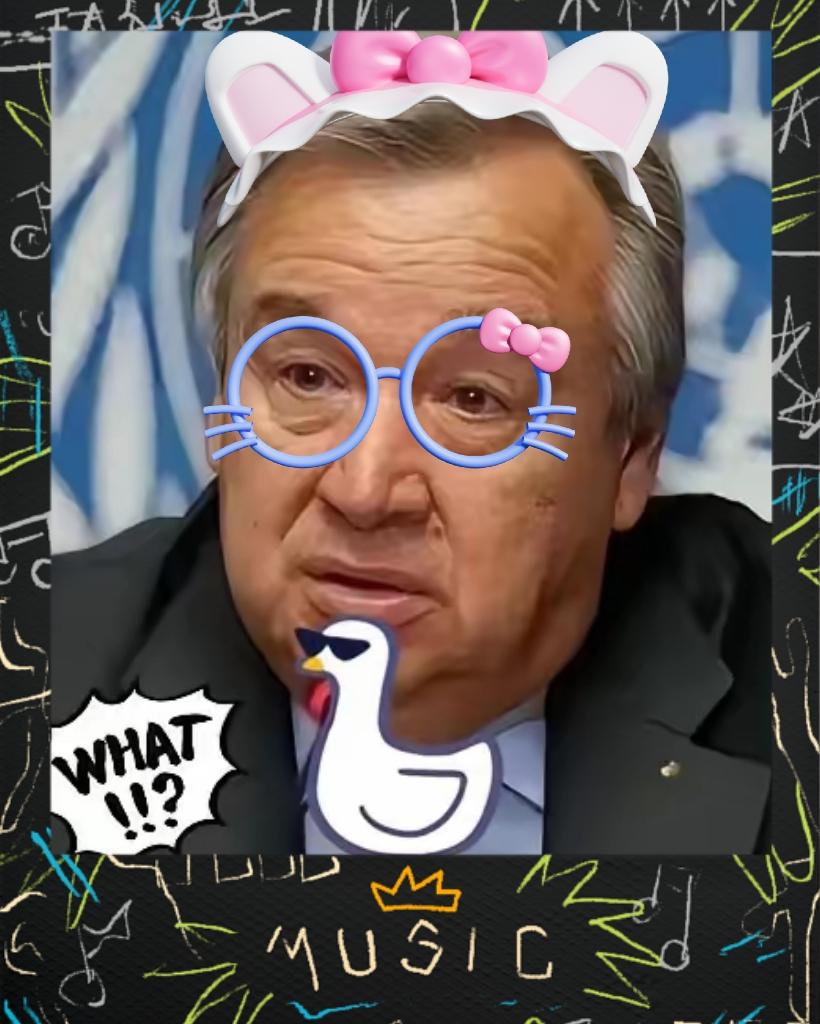 快讯！快讯！
联合国秘书长宣布了
古特雷斯放狠话：不交钱联合国就没了！联合国秘书