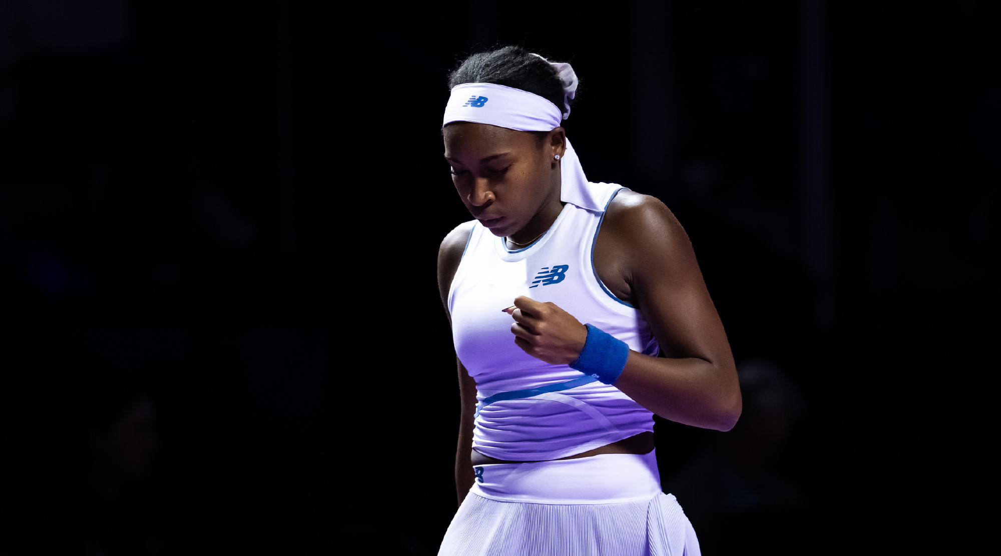 高芙取得总决赛首胜WTA利雅得总决赛小组赛继续进行，卫冕冠军高芙以6-3/6-2