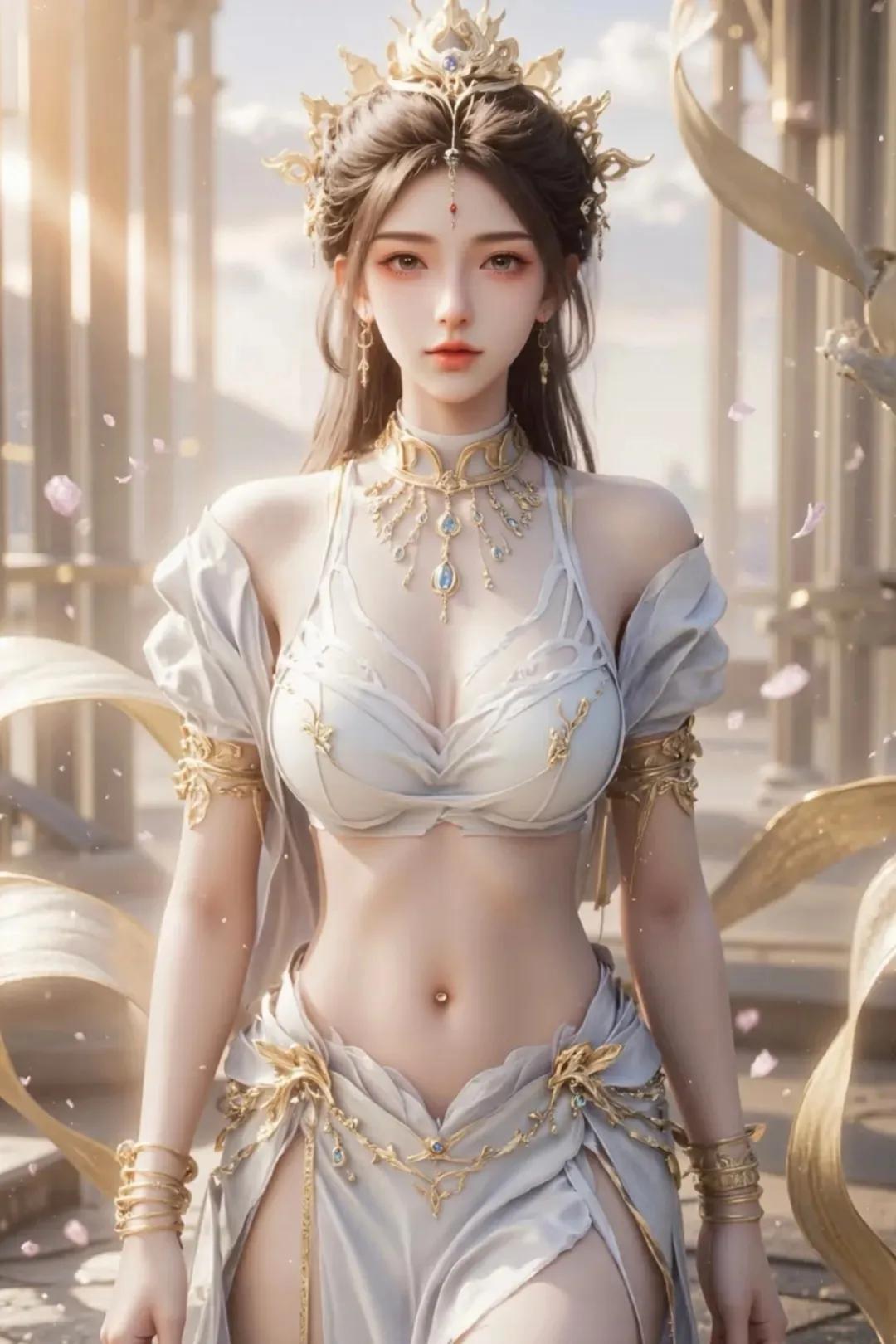 遮天动漫里的瑶池圣女遮天 瑶池圣女