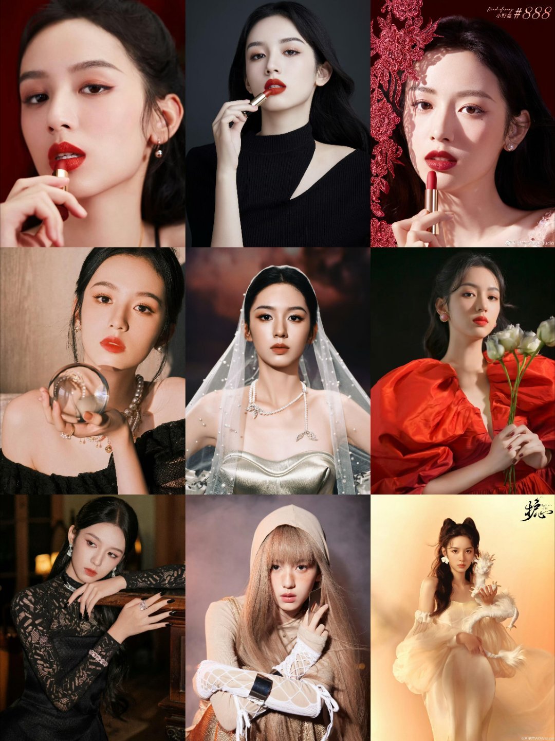 明星化妆师招聘 交保证金思梦给周也化的妆容 好多造型！完全奇迹也子！ ​​​