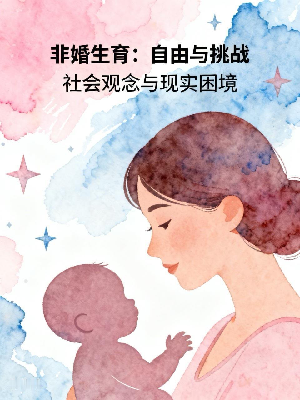 对于是否支持女儿只生小孩不结婚，真是个复杂的事儿。现在有女孩“不结婚但生孩子”成