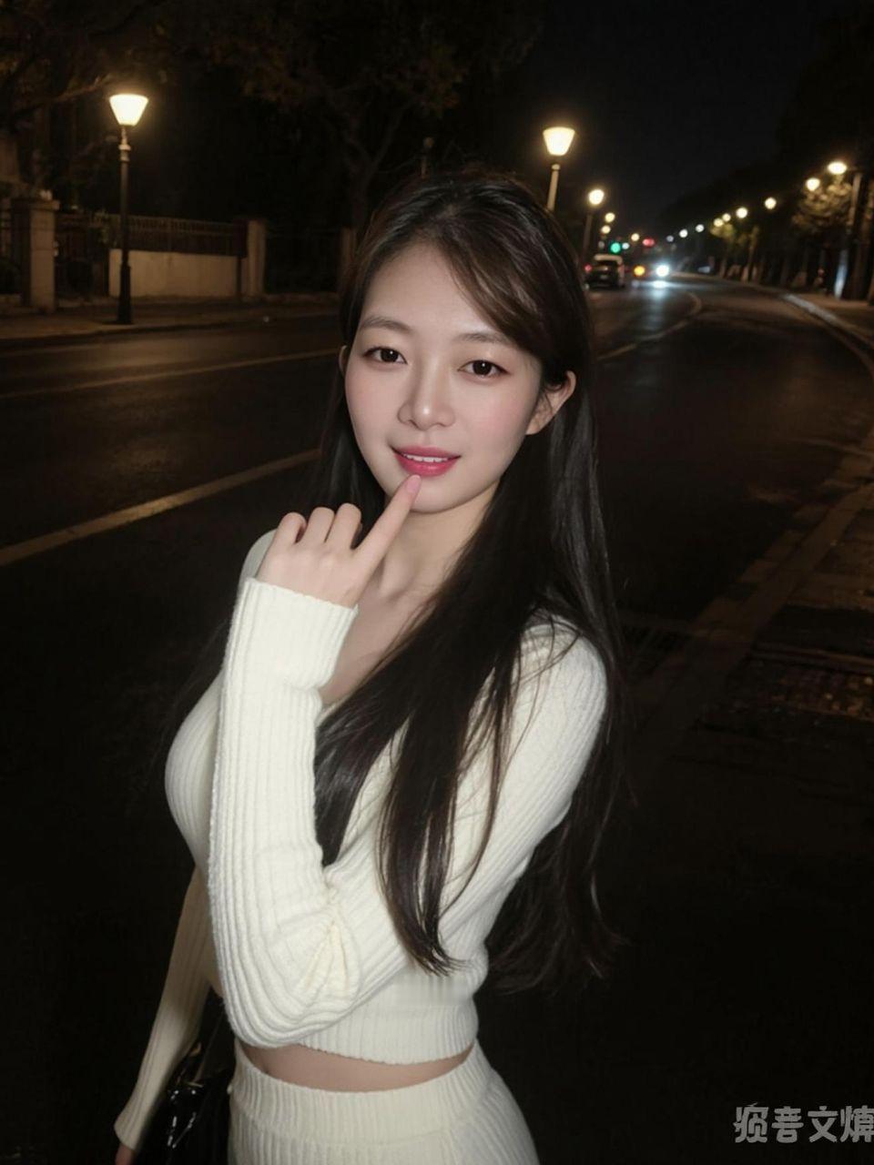 AI夜街人像 随拍日常分享高级感上热门