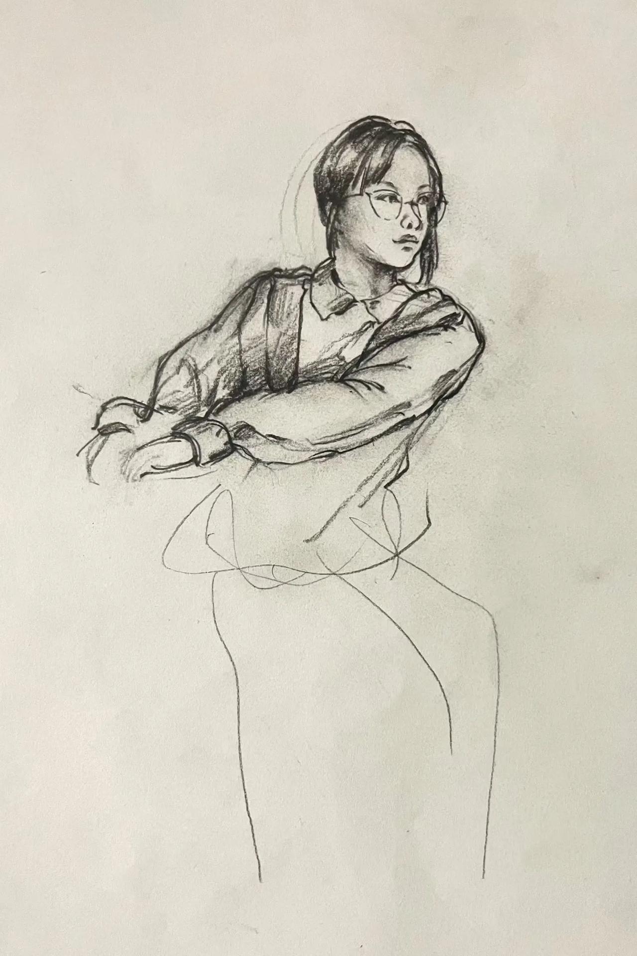 虽然和照片里的姑娘不一样，如果从造型上说就是连大动态都不准确，但是就是喜欢女儿的