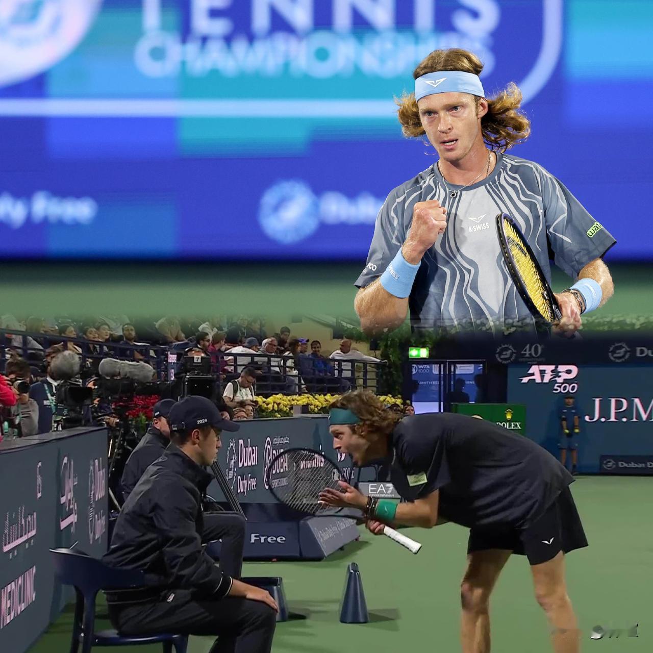 卢布列夫，重返迪拜赛男单4强！
虽然经历了一些波折，但卢布列夫还是2-0横扫林德