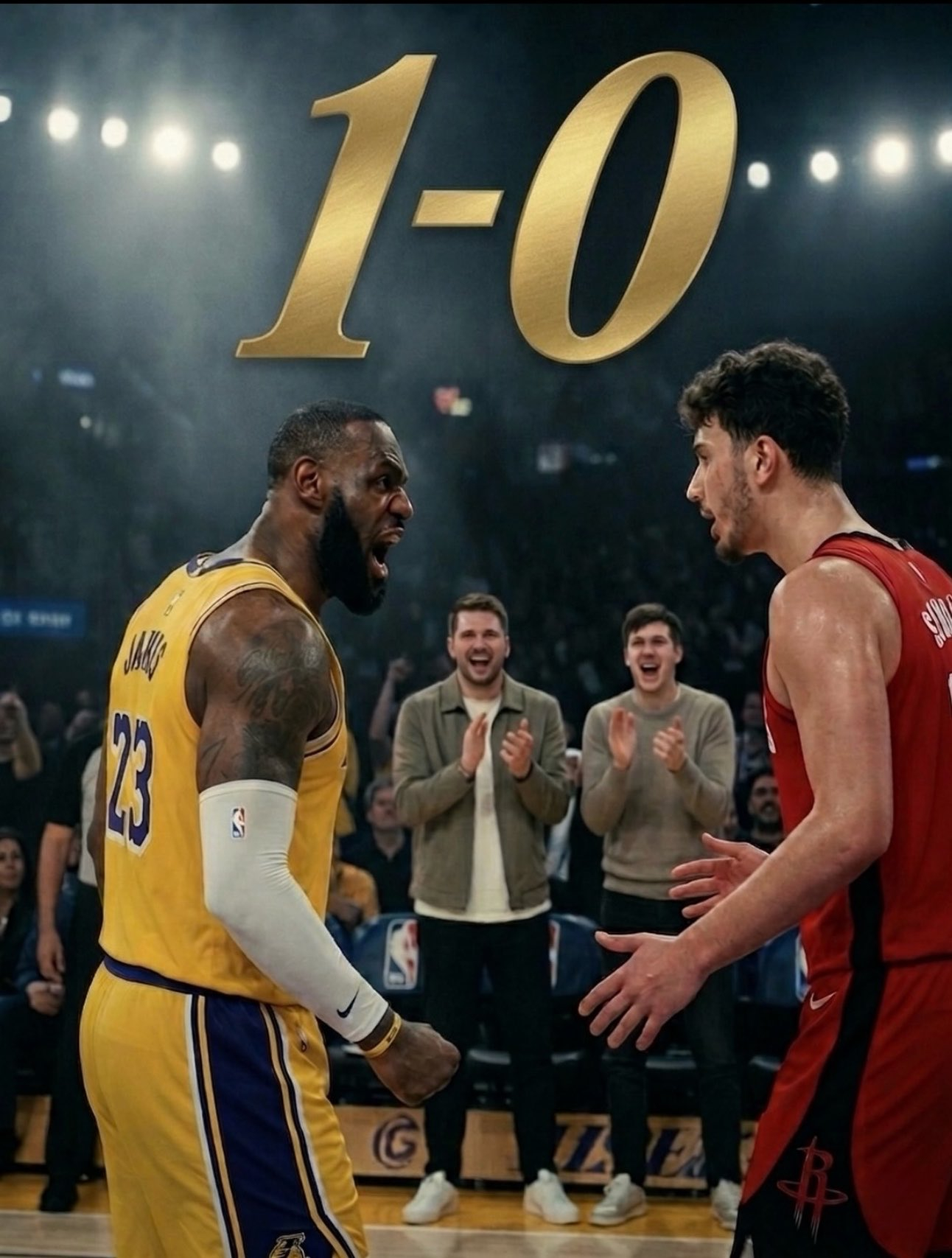 湖人主场拿下开门红🎉今天的肯纳德太惊艳,三分5中5狂轰27分不愧是海报上的男人