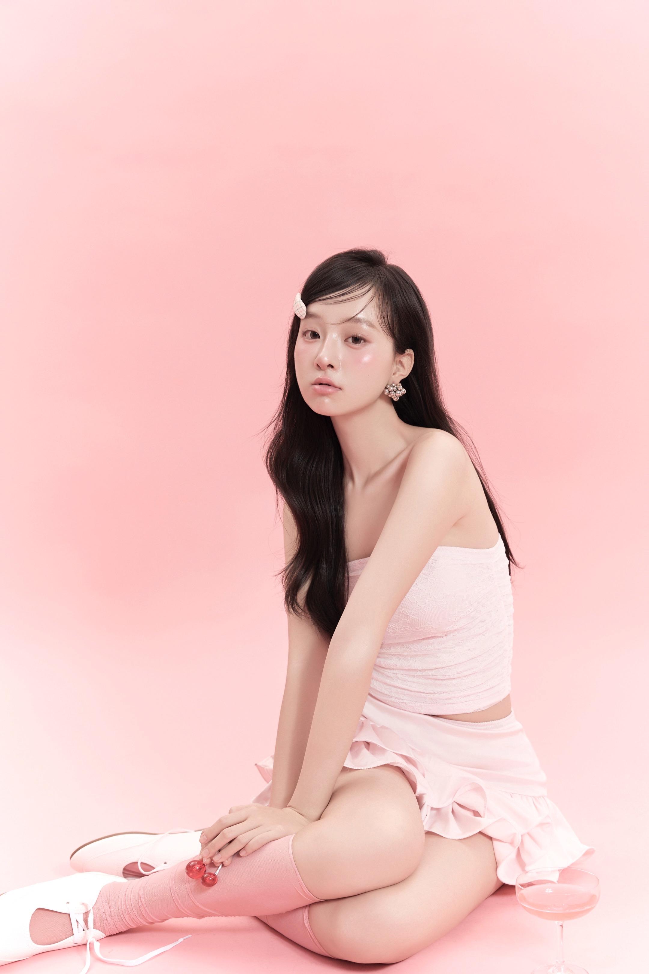 韩系粉粉嫩嫩。
