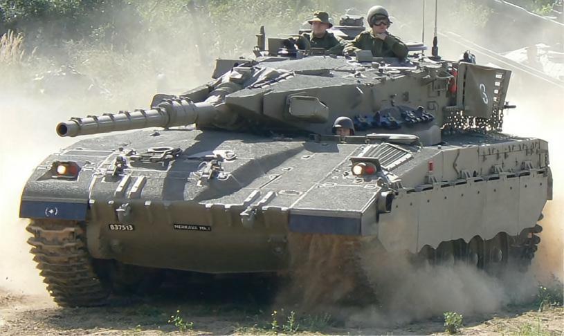每天认识一件兵器 以色列“梅卡瓦”主战坦克“梅卡瓦”（Merkava）坦克是以色