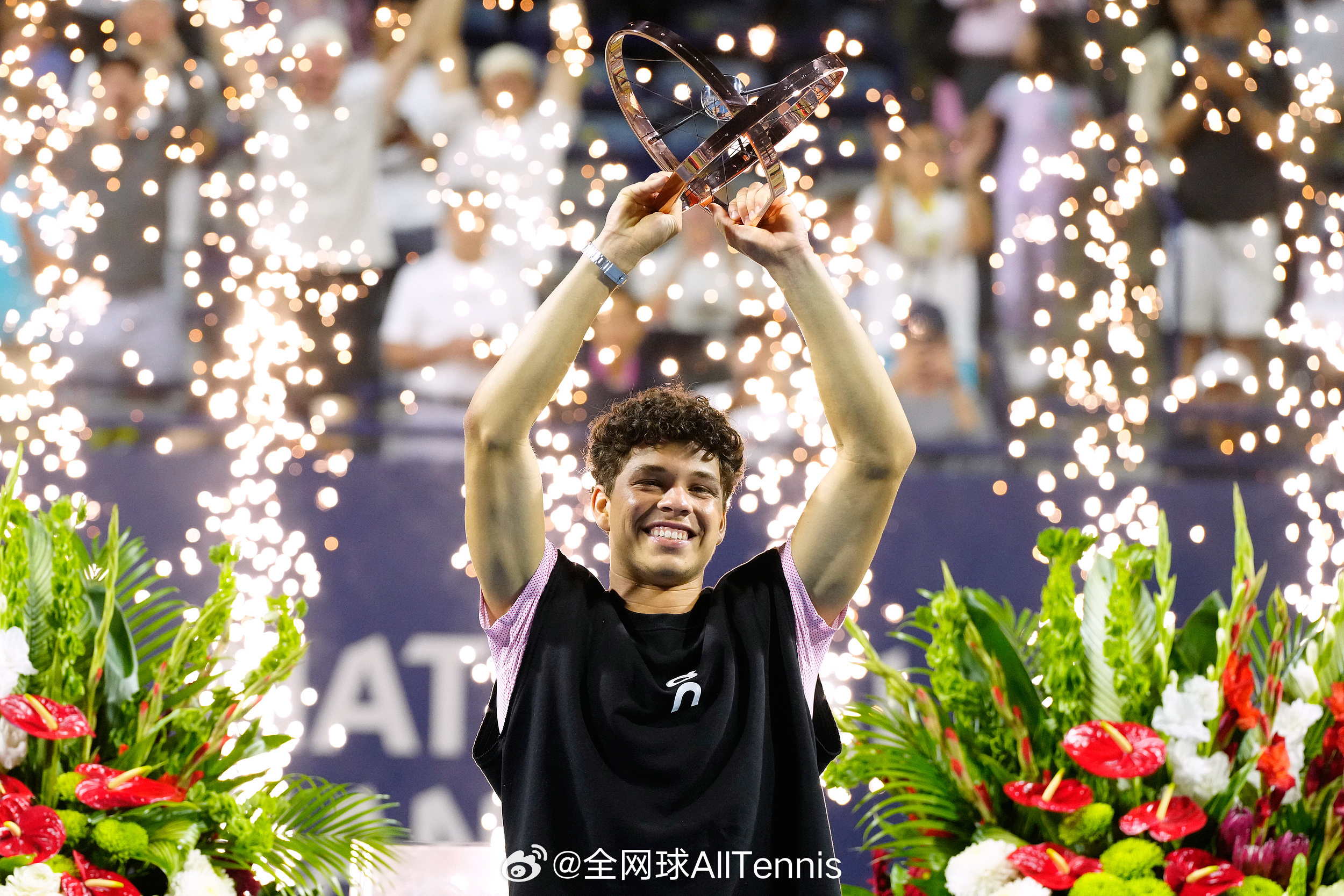 现役男球员ATP大师赛单打冠军数排行🏆40 - 德约科维奇7 - 兹维列夫、阿