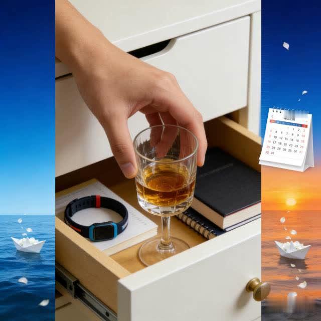 戒酒不是“少一点快乐”，而是把人生从失控里捡回来
 
很多人以为戒酒=告别热闹、