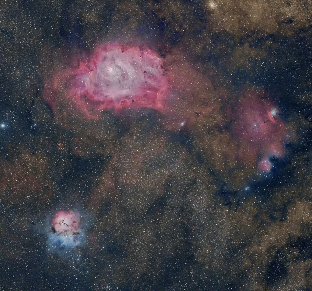 人马三重星云#每天一天文图# ​​​