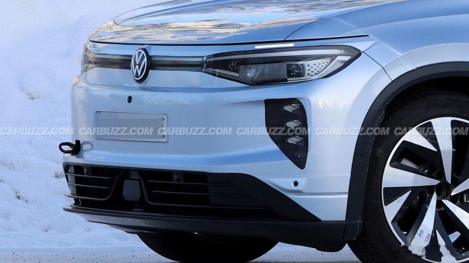 大众 ID. Tiguan 纯电 SUV 路测图曝光大众汽车正在全面调整其纯电动
