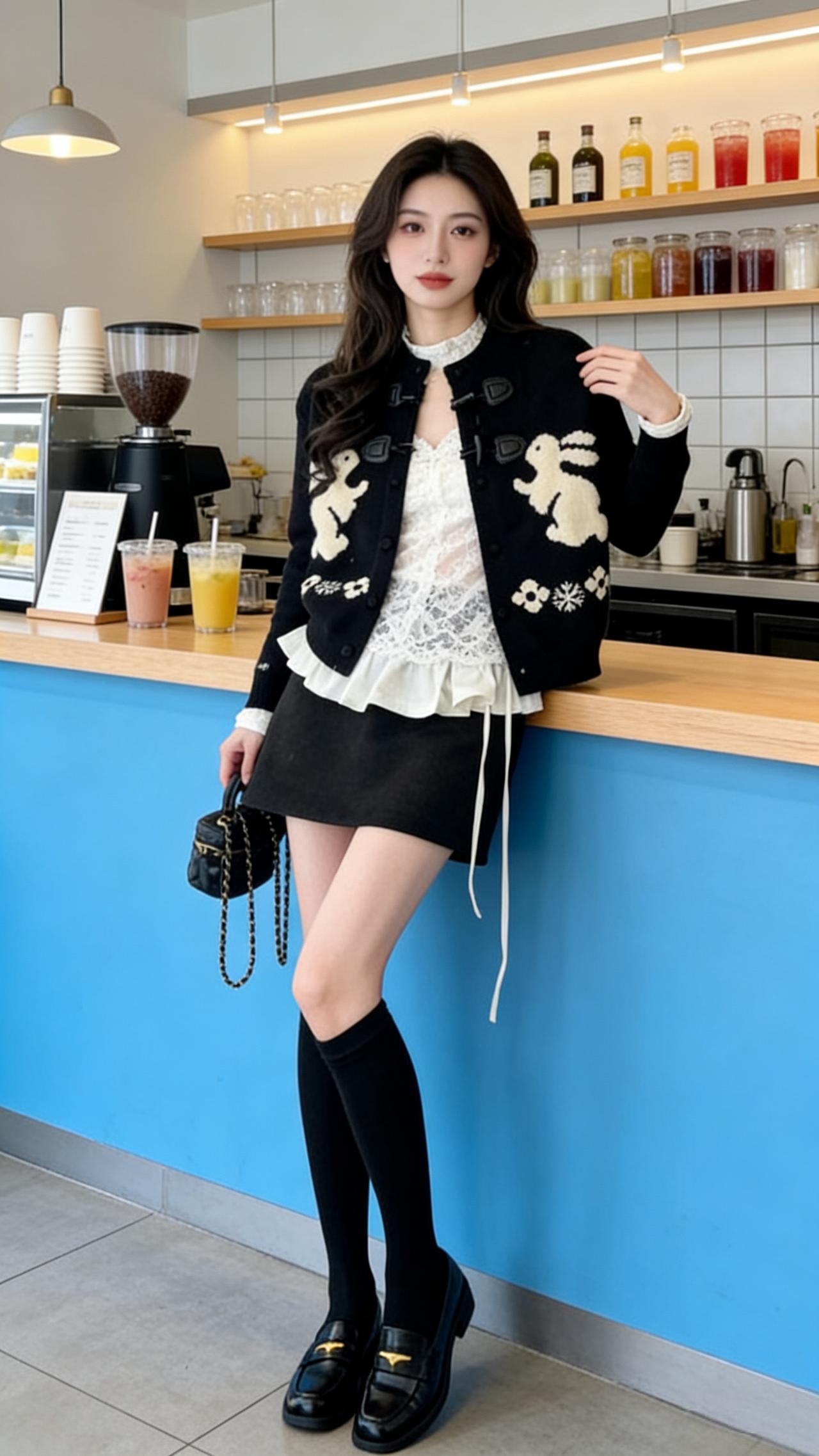 穿搭搭配 针织衫穿搭技巧轻松摆脱路人感冬日气质穿搭还得看我 小个子冬季保暖穿搭新