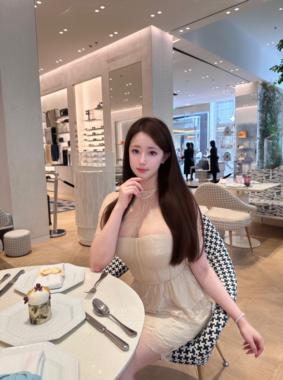Dior咖啡💛🩵成都漂亮饭