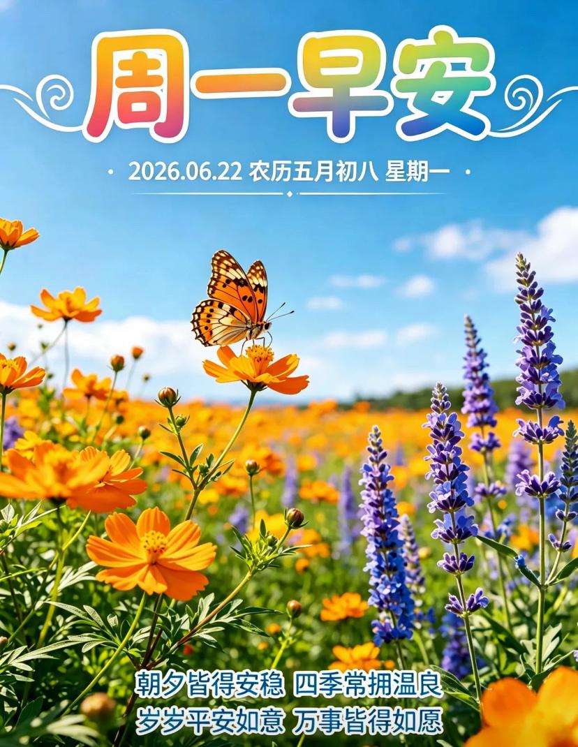 🌺2026./6.22鲜花送香.常拥清欢🌺

🌸夏日鲜花，日日芬芳。人生片