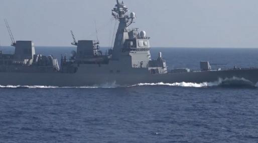 辽宁舰编队完成训练任务归来，日本这次没跟住
 
22日，“中国军号”发布视频，并