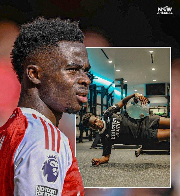 萨卡有望在下周回归阿森纳 英超联赛 阿森纳著名教授