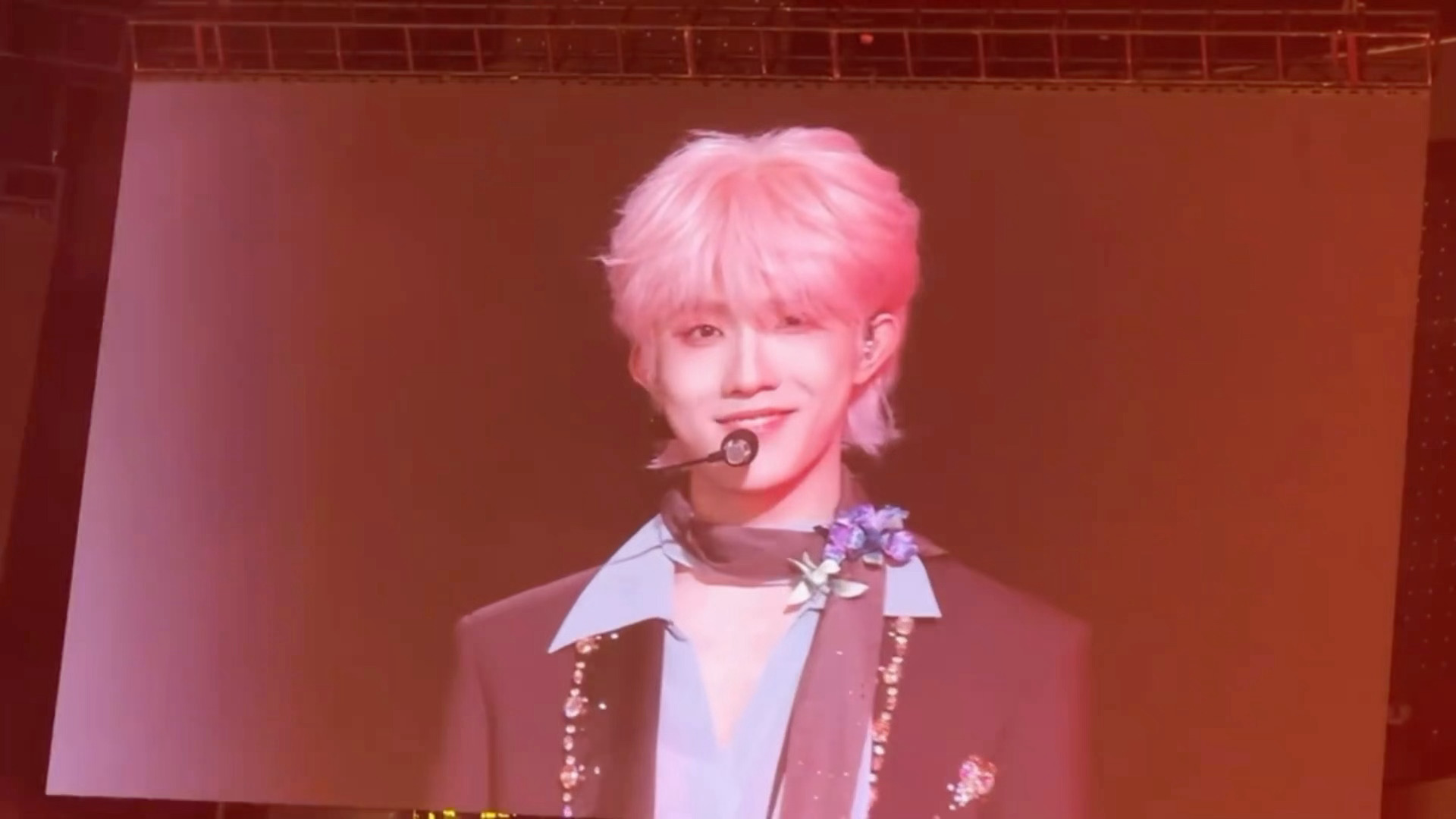 粉发好好看！粉发的苏新皓苏新皓粉发造型