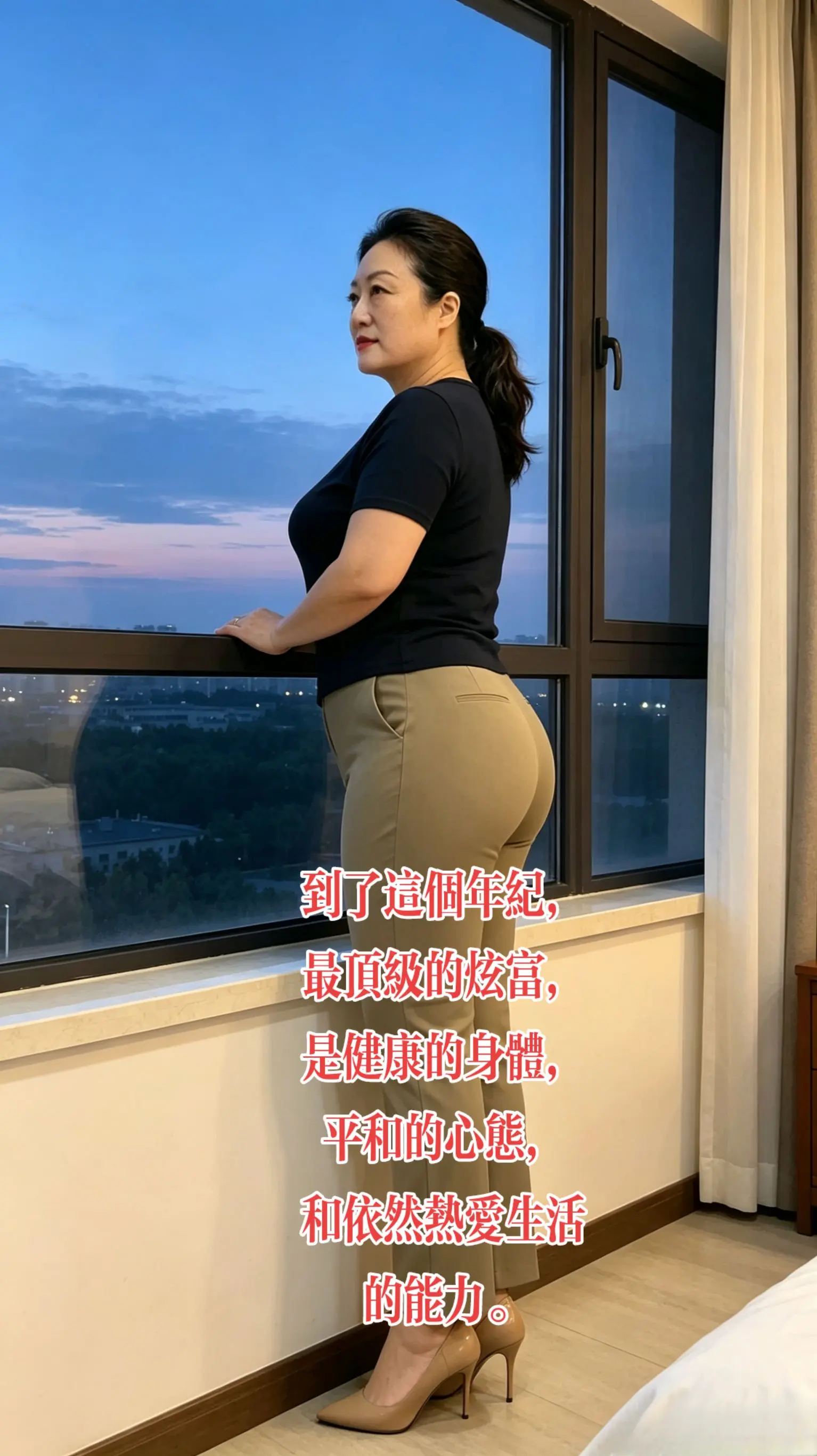到了这个年纪，最顶级的炫富，是健康的身体，平和的心态，和依然热爱生活的能力。