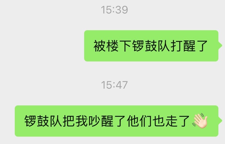 来这一圈只为吵醒我👋🏻 ​​​